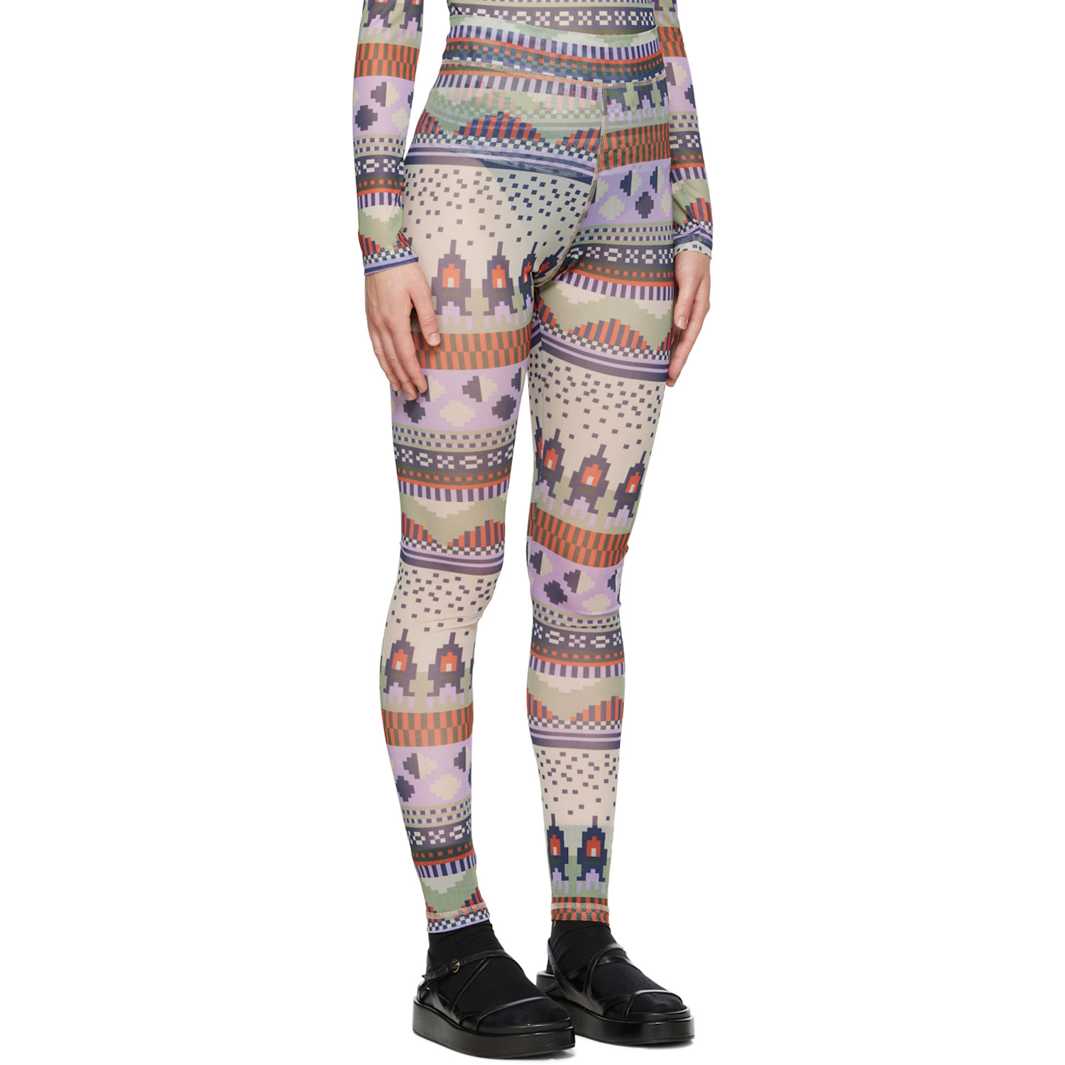  Henrik Vibskov Ssense Exclusive Multicolor Leggings 