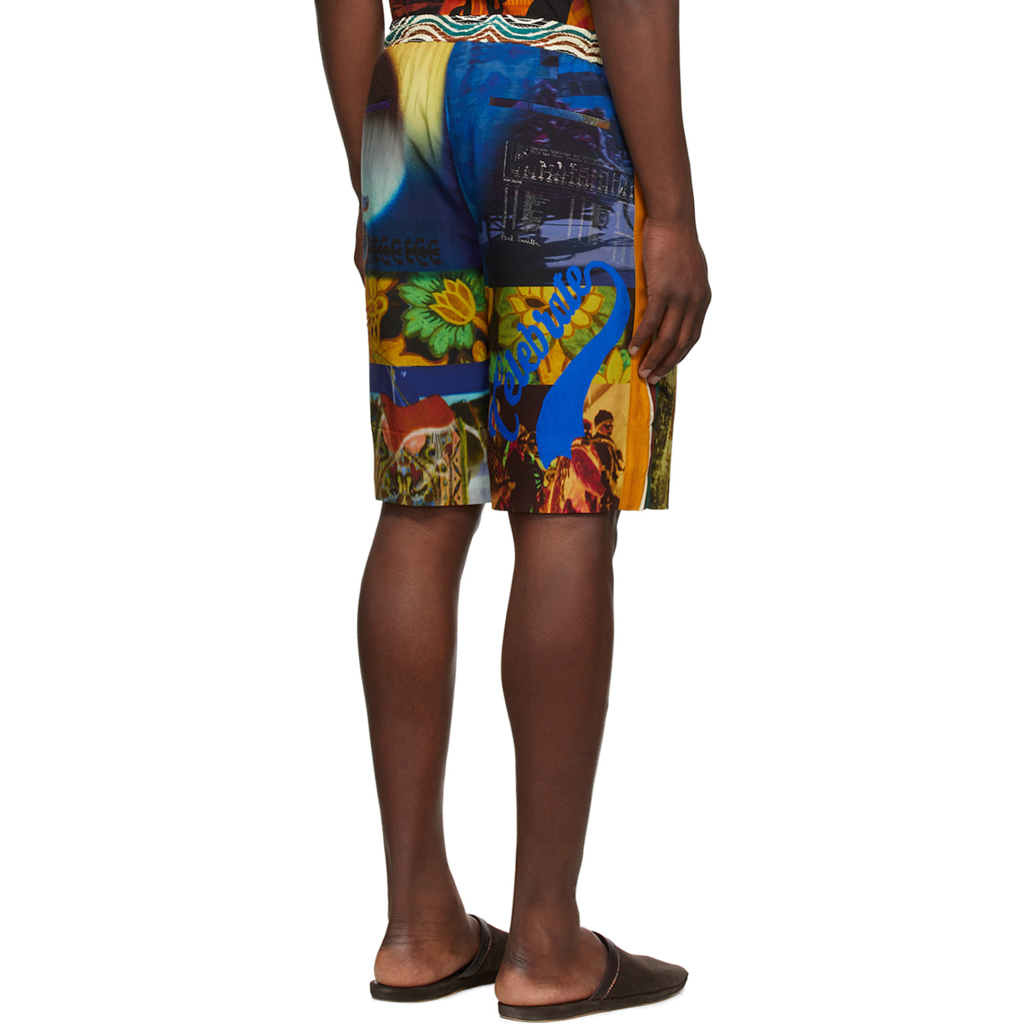  Ahluwalia &paulsmith Ssense Exclusive Multicolor Shorts 