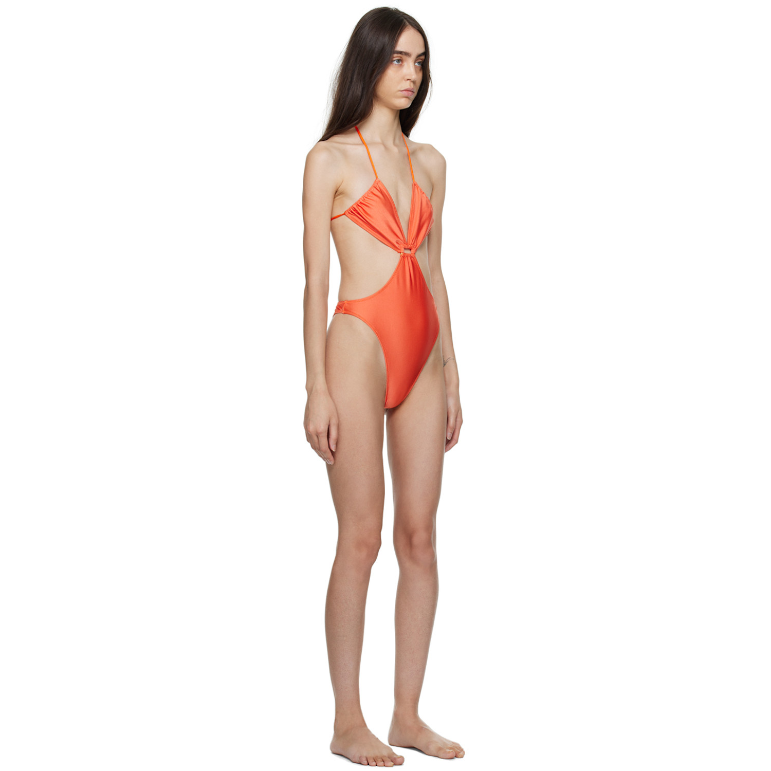  Dos Swim Ssense Exclusive Orange Kisa One-piece 