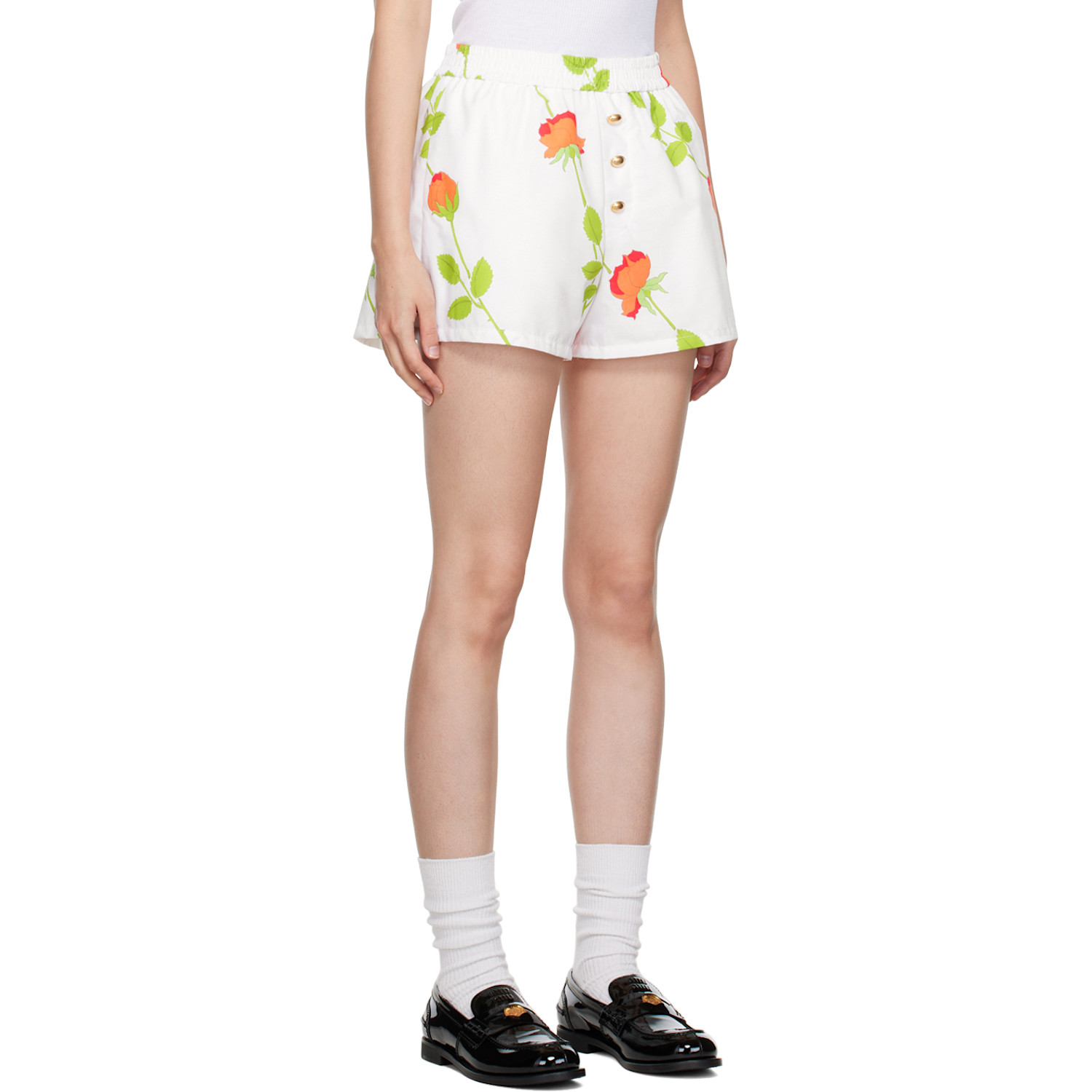  Tanner Fletcher White Winnie Boxer Shorts 