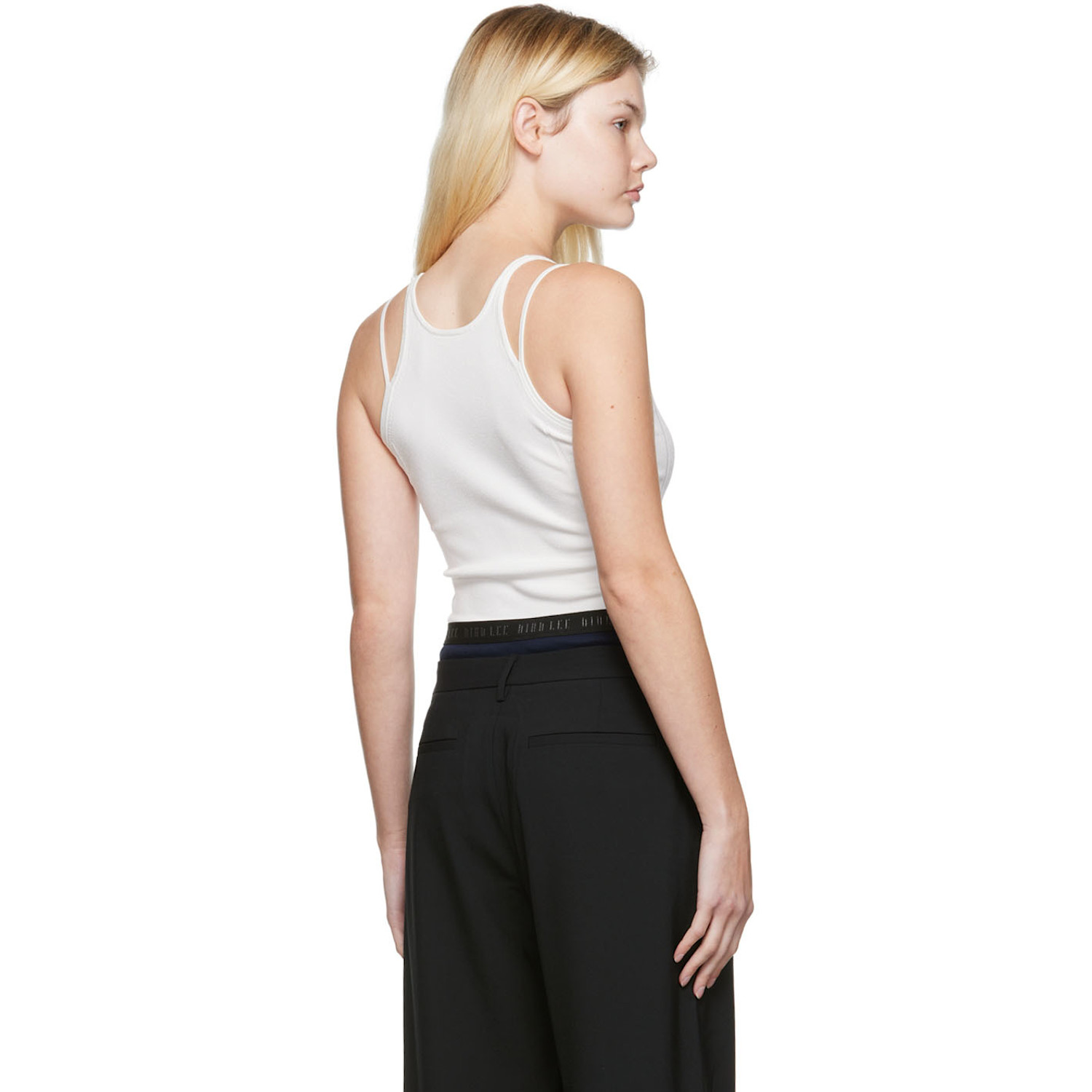  Dion Lee White Density Tank Top 