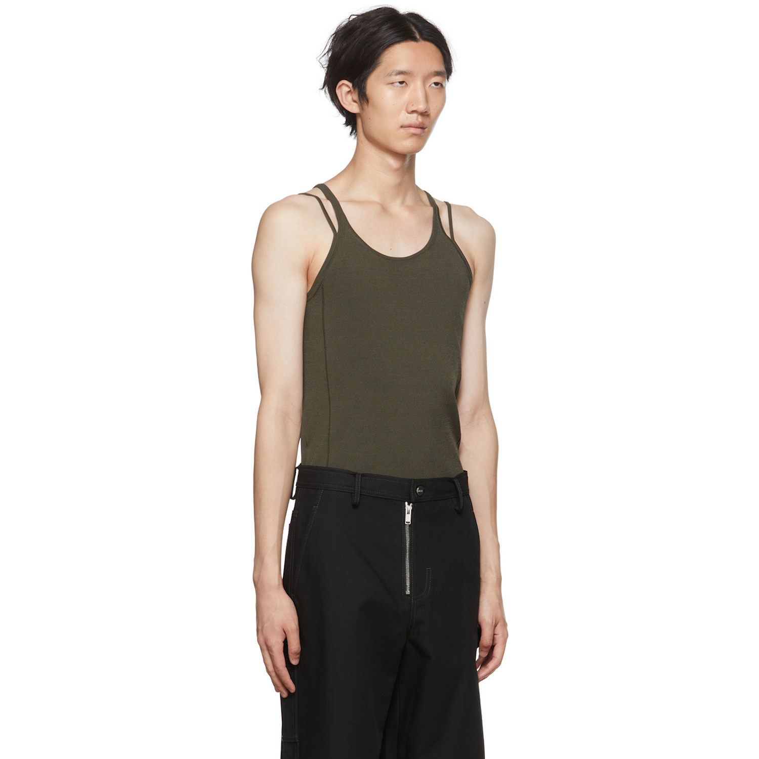  Dion Lee Khaki Density Tank Top 