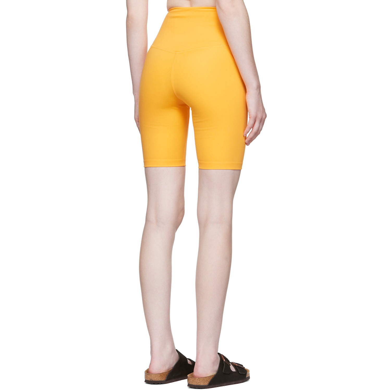  Girlfriend Collective Orange High-rise Bike Shorts 