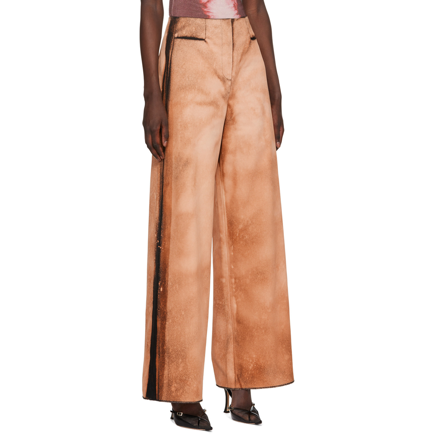  16arlington Tan Hagen Denim Jeans 