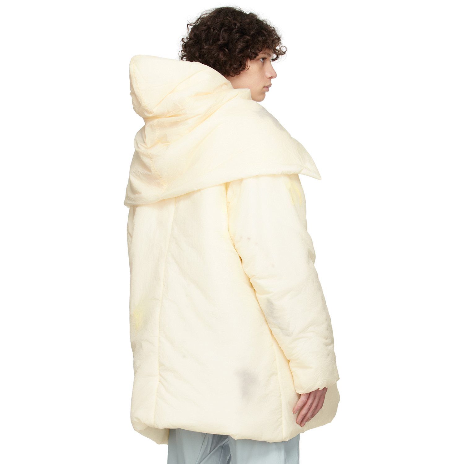  Hyein Seo Off-white Hooded Jacket 