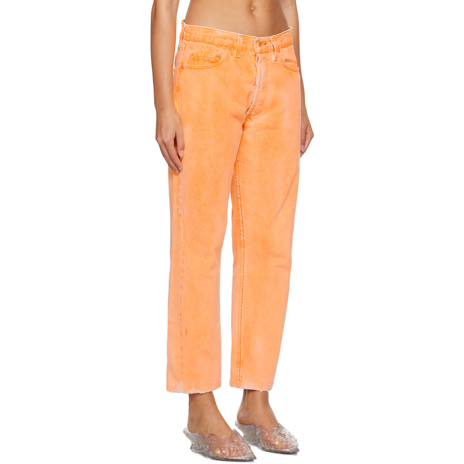  Notsonormal Orange High Jeans 