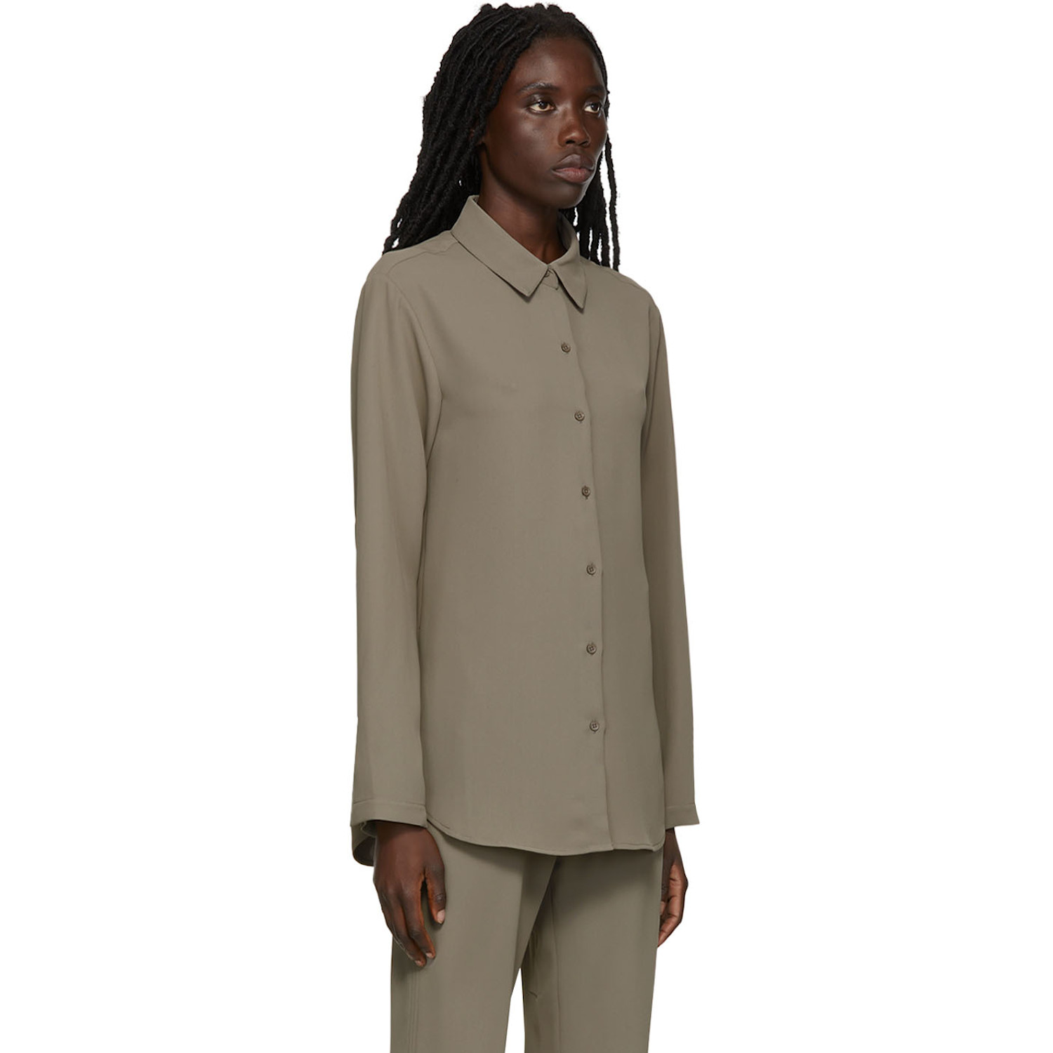  Paris Georgia Taupe Staple Shirt 