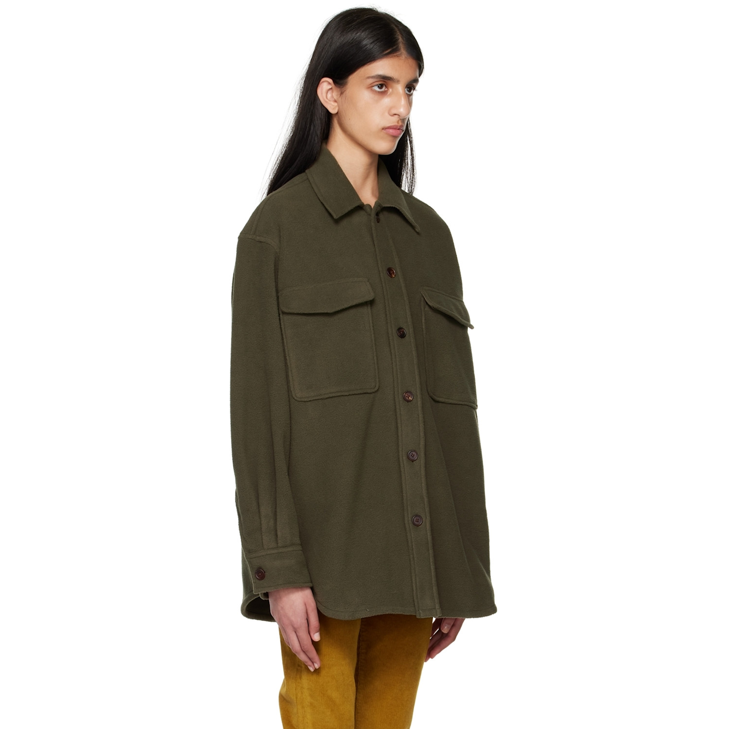  6397 Khaki Polyester Jacket 