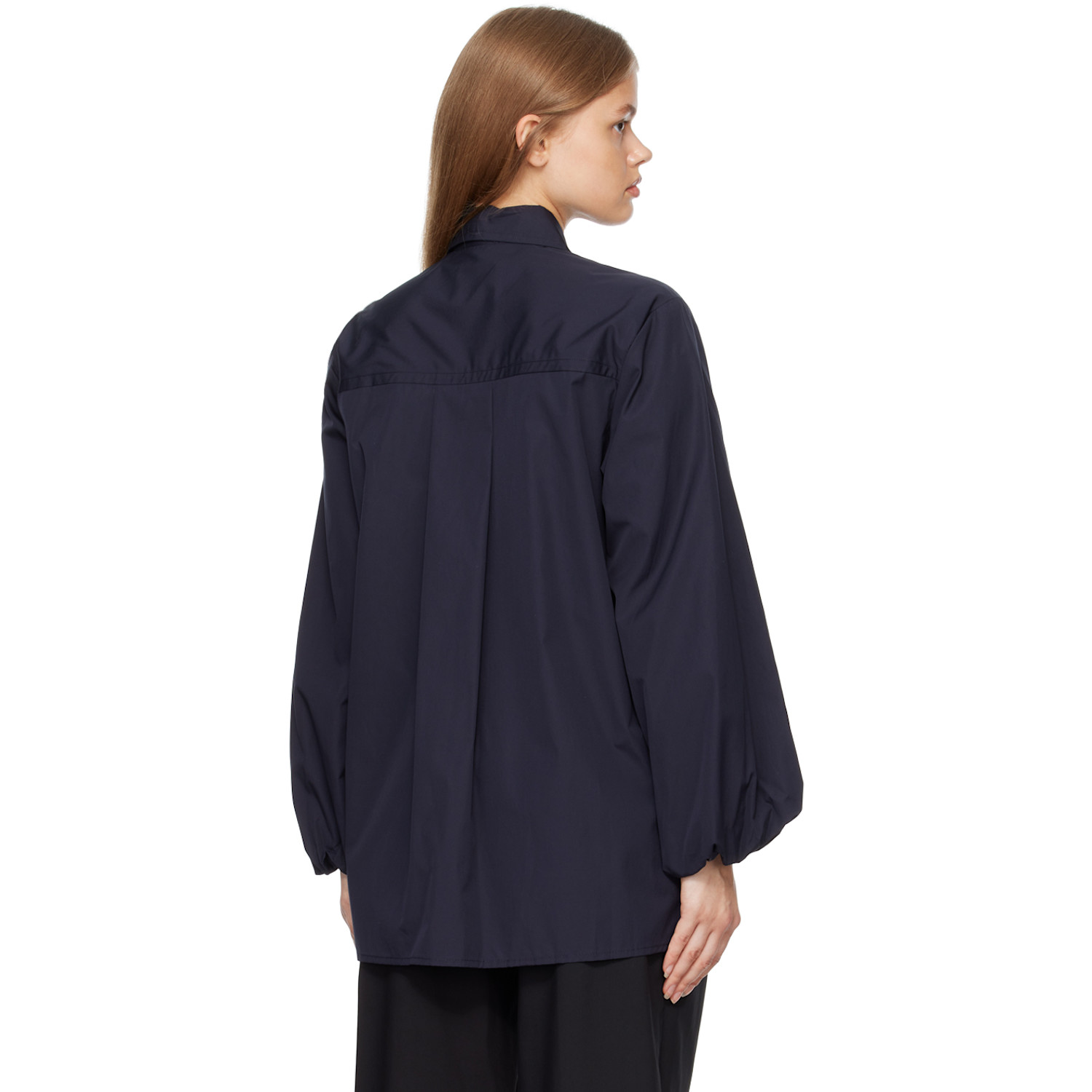  Esse Studios Navy Collected Shirt 