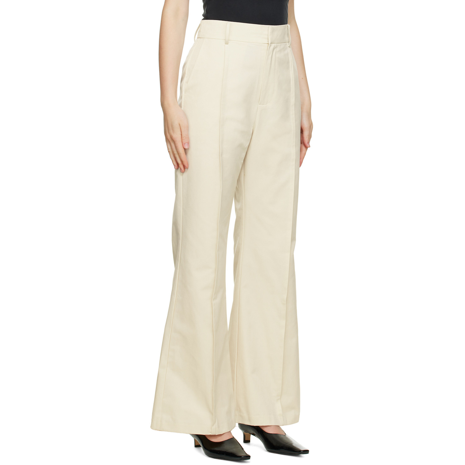  Third Form Off-white Line Through Trousers 