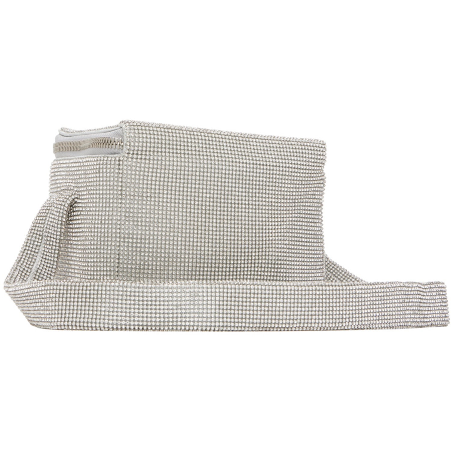  Kara Silver Crystal Mesh Cooler Bag 