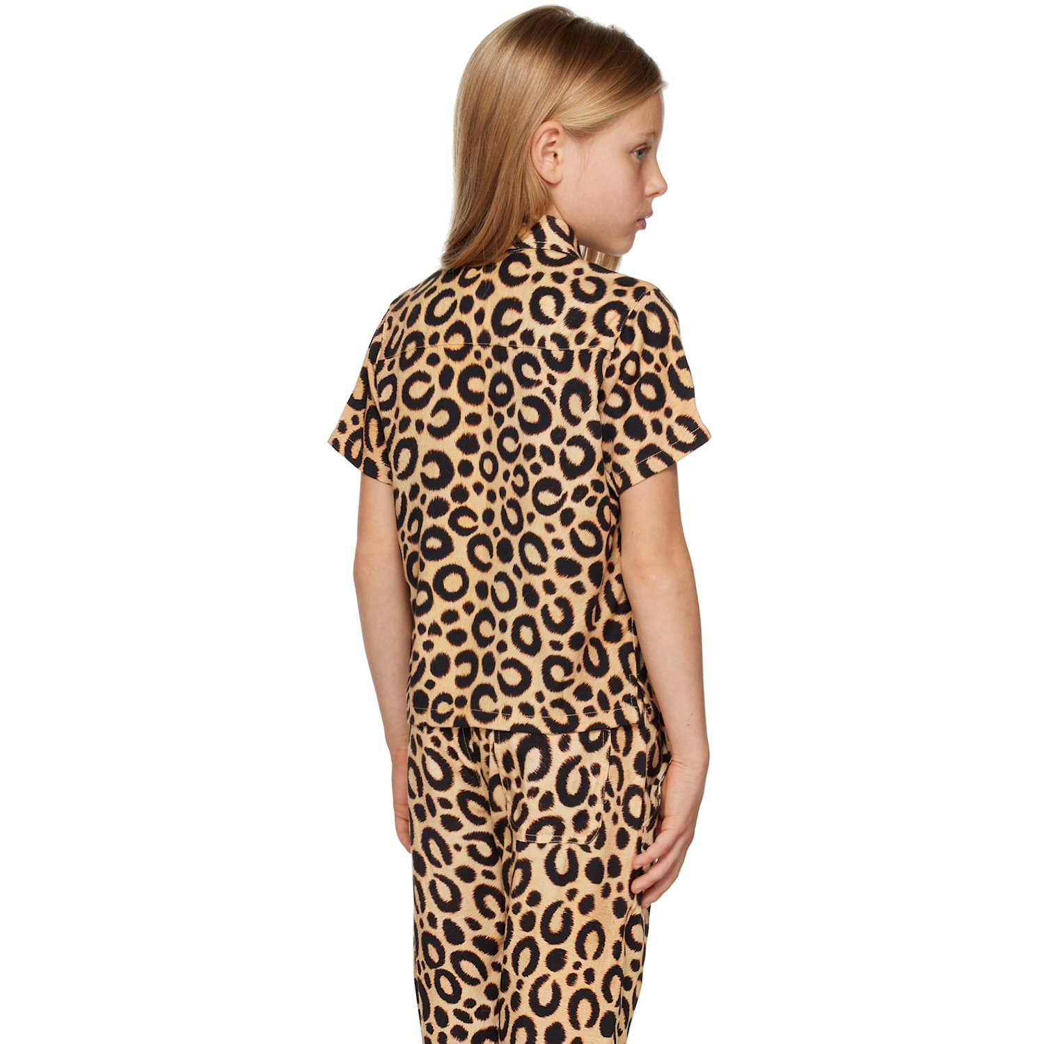  Endless Joy Kids Beige Leopard Shirt 
