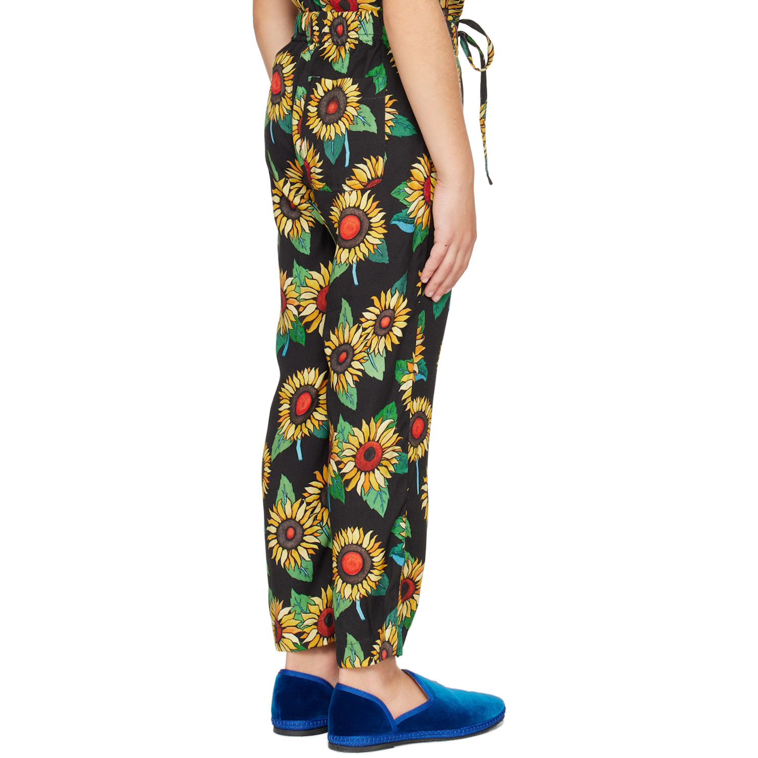  Endless Joy Kids Black Sunflower Lounge Pants 