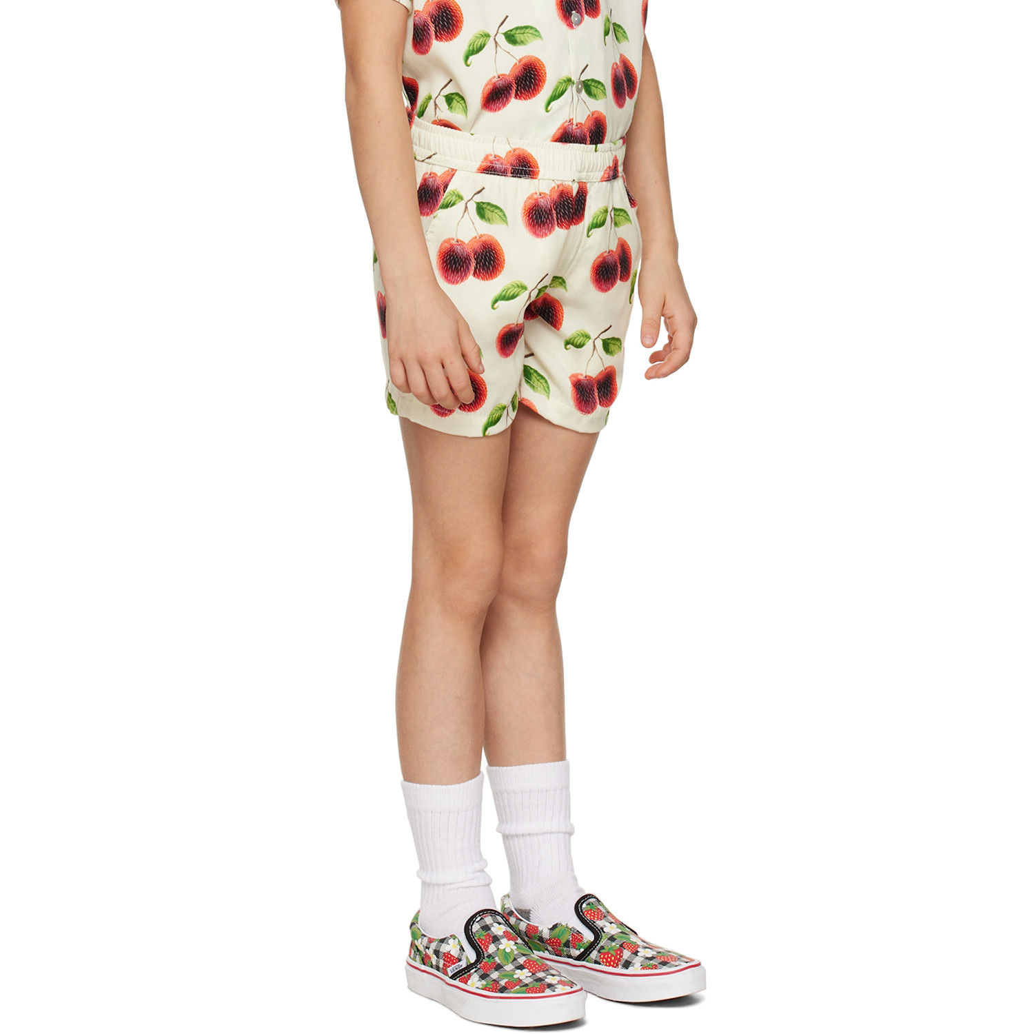  Endless Joy Kids Off-white Rambuten Shorts 