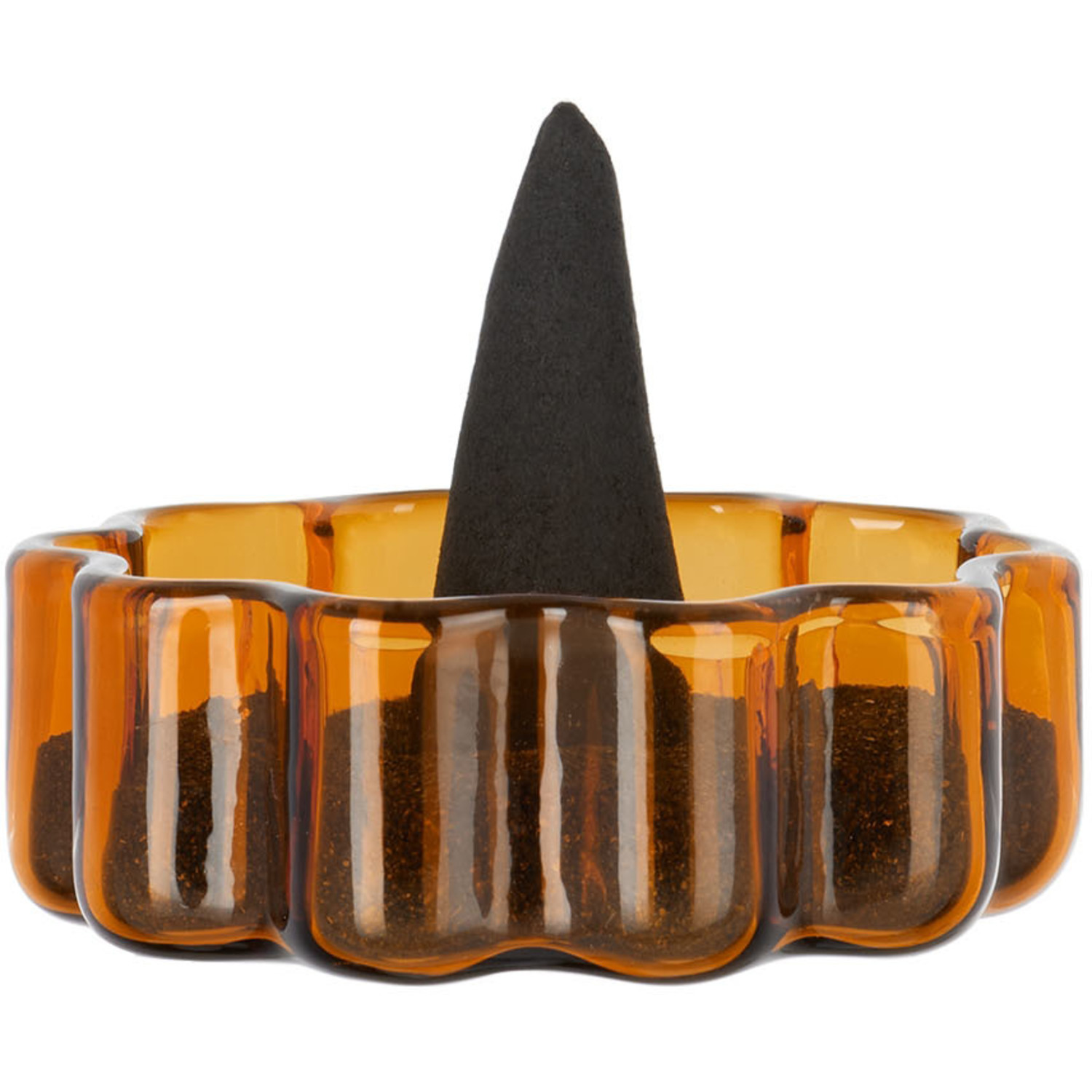  Fazeek Orange Wave Incense Holder Set 