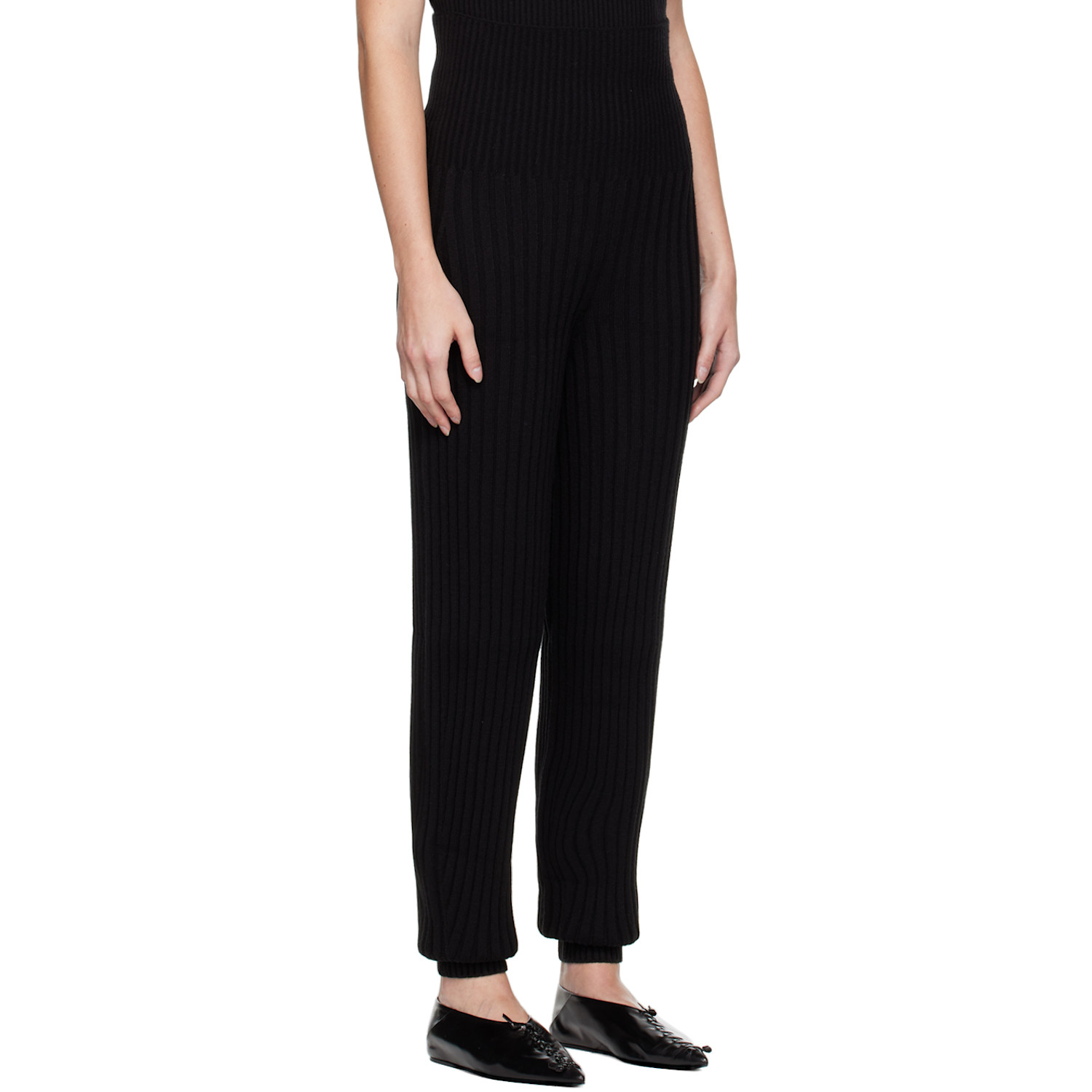  Drae Black Den Seamless Lounge Pants 