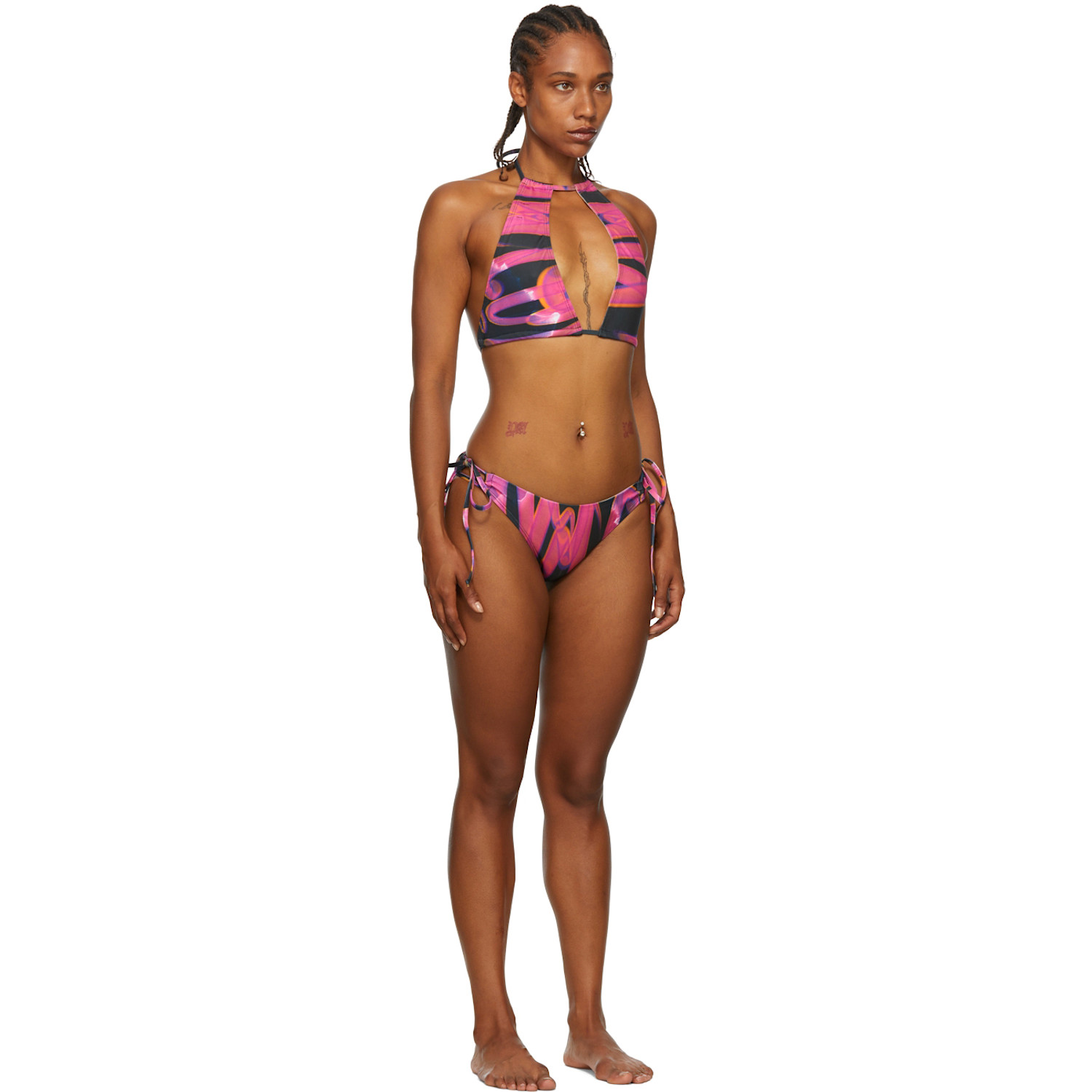 Barragán Ssense Exclusive Purple Ambra Bikini 