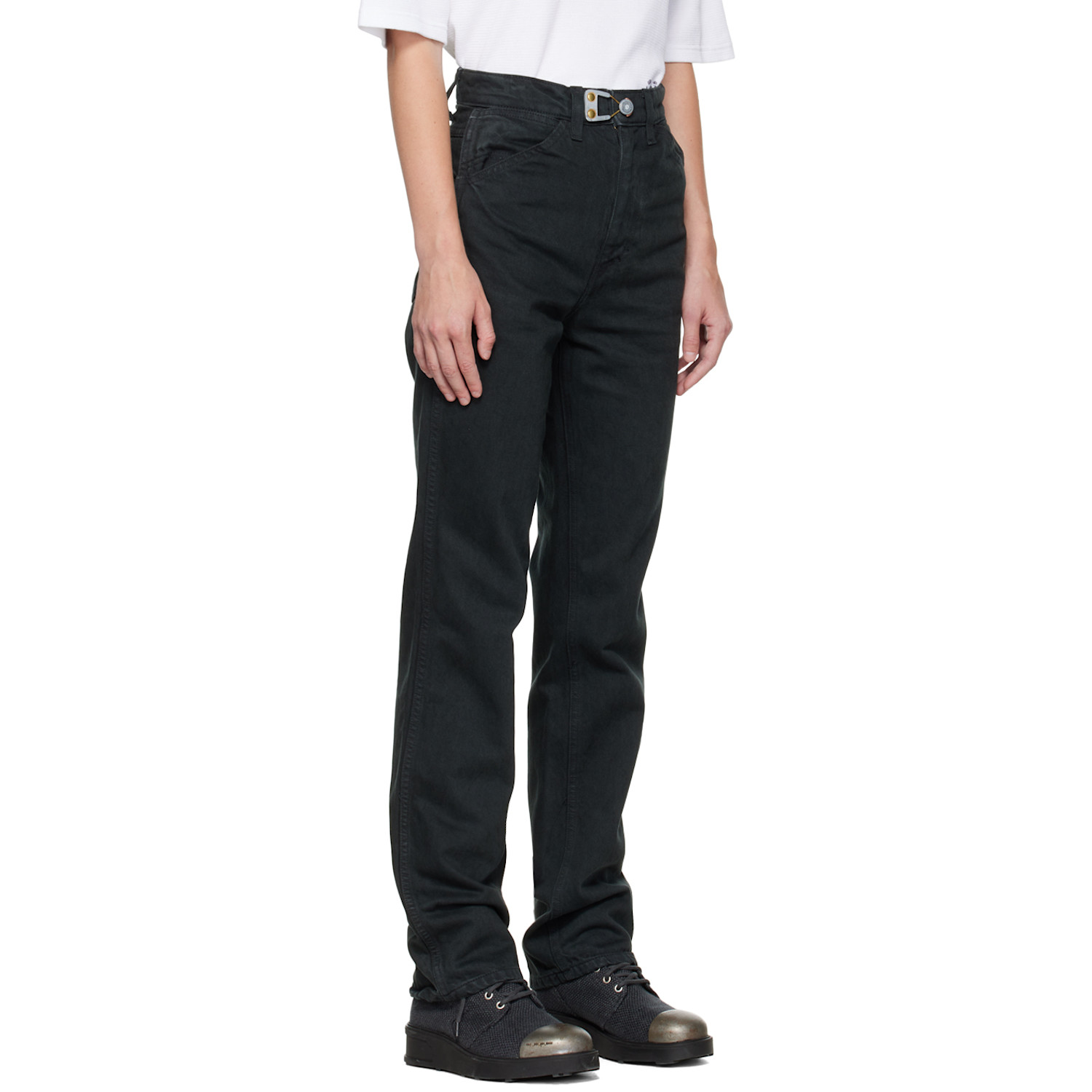 Objects Iv Life Gray Straight Jeans 