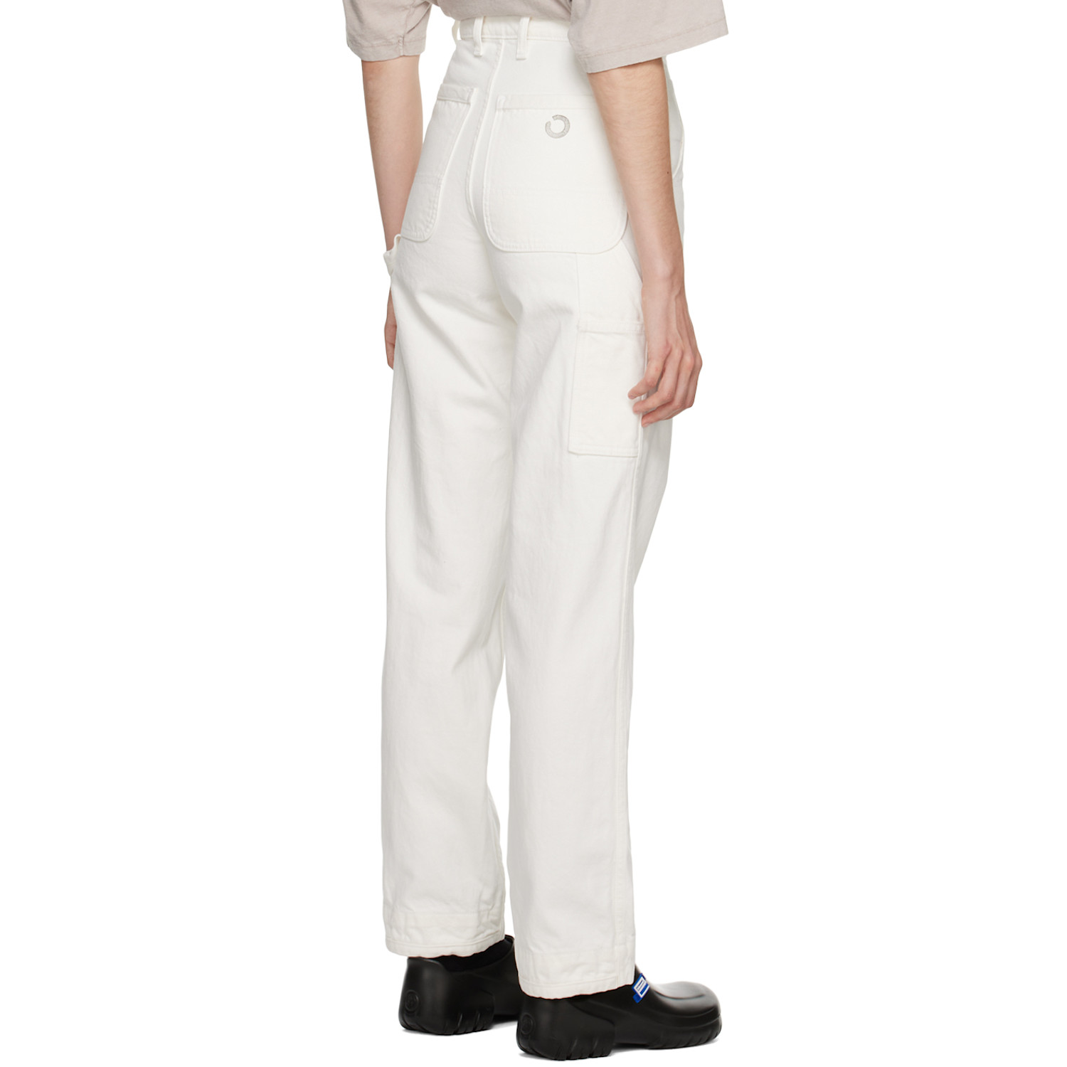  Objects Iv Life White Baggy Jeans 