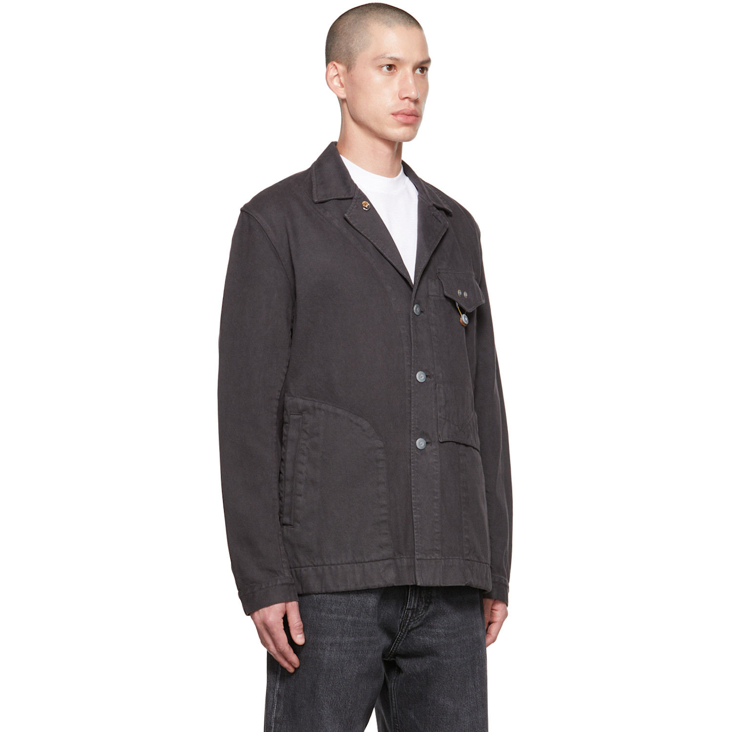  Objects Iv Life Gray Workwear Blazer 