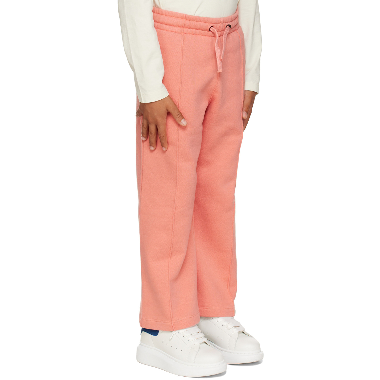  Marcelo Burlon County Of Milan Kids Pink Basic Lounge Pants 