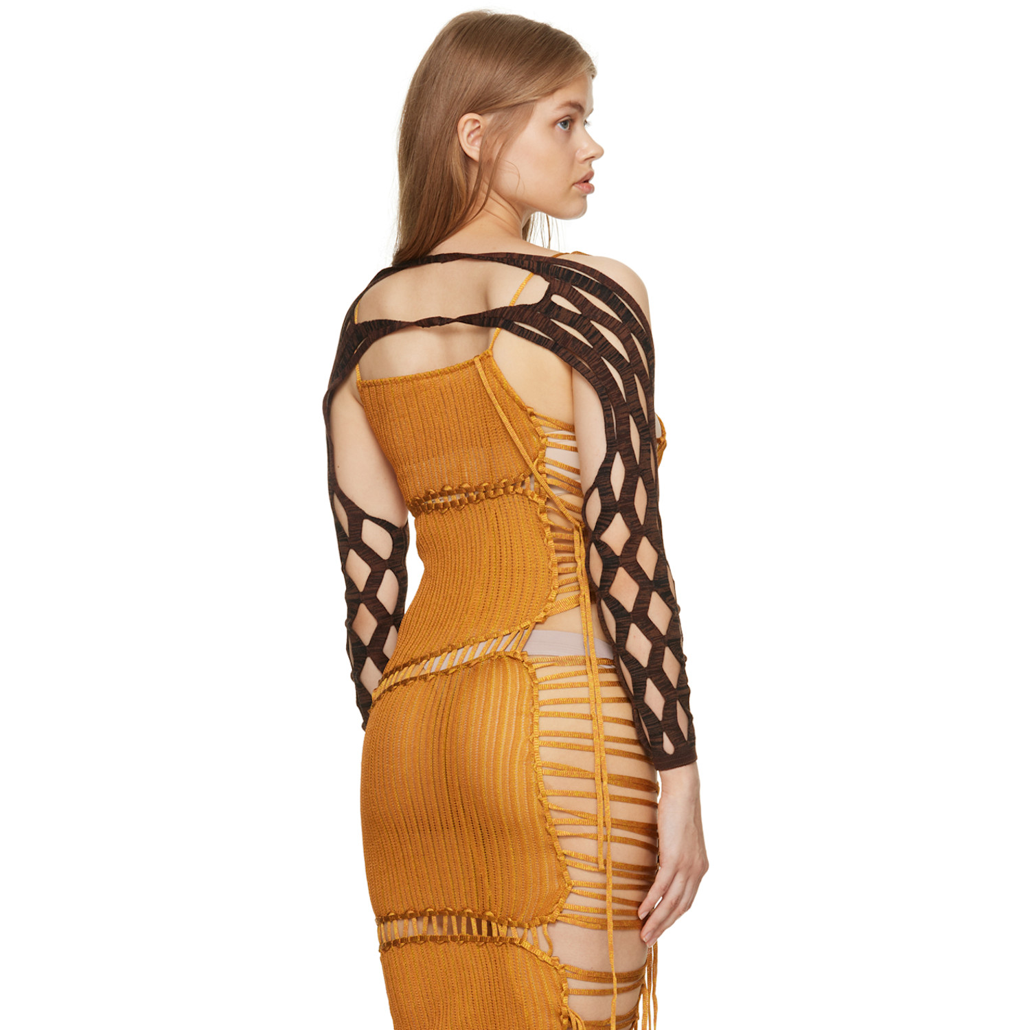  Isa Boulder Ssense Exclusive Brown Nest Sleeves 