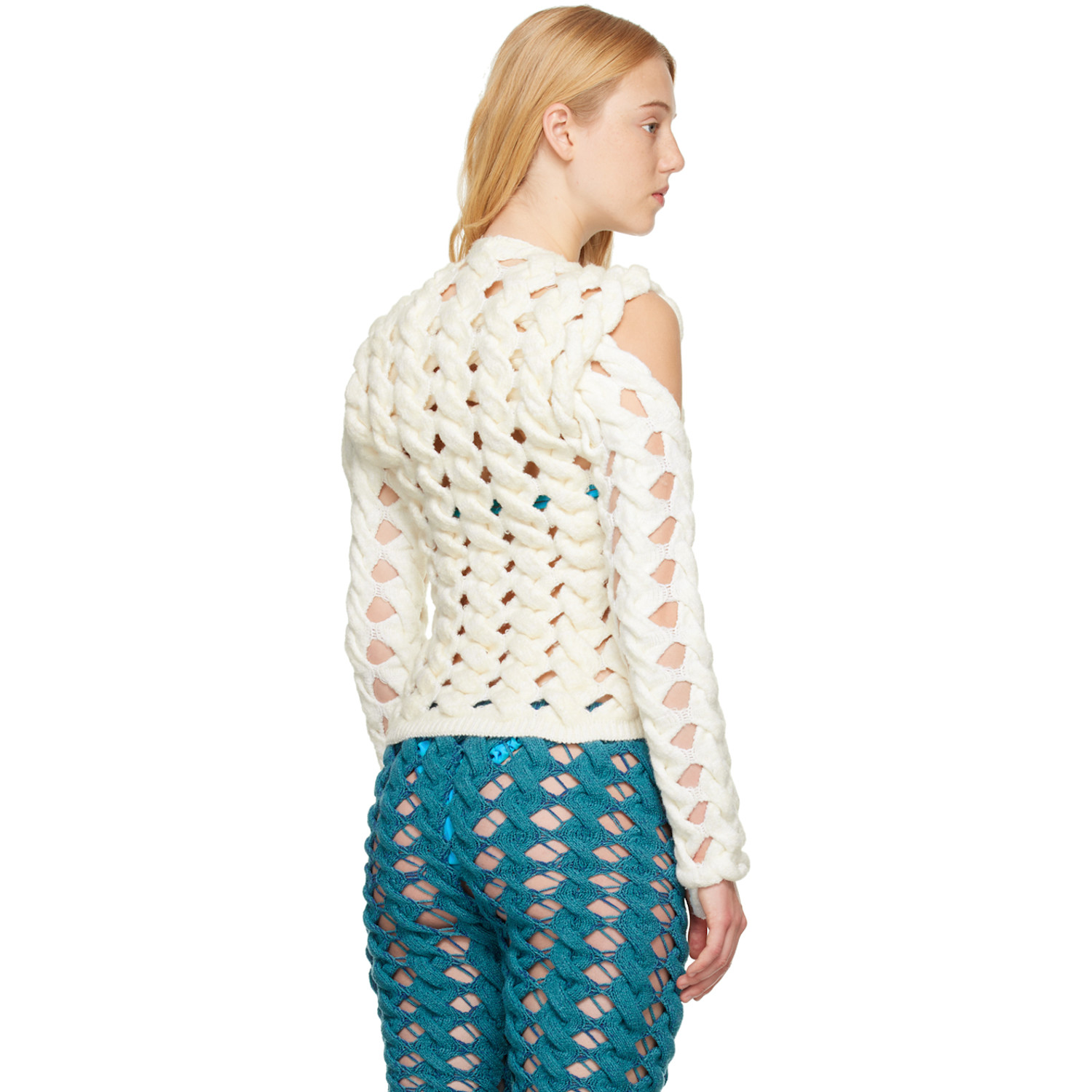  Isa Boulder Ssense Exclusive Off-white Sweater 