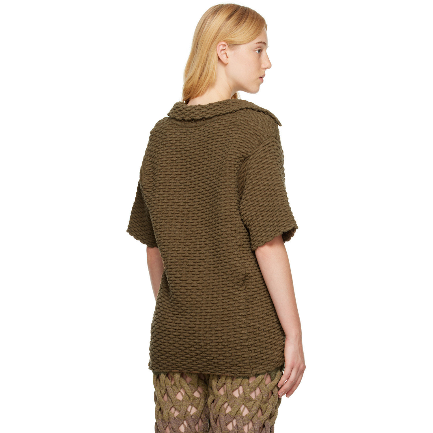  Isa Boulder Ssense Exclusive Khaki Peanut Polo 