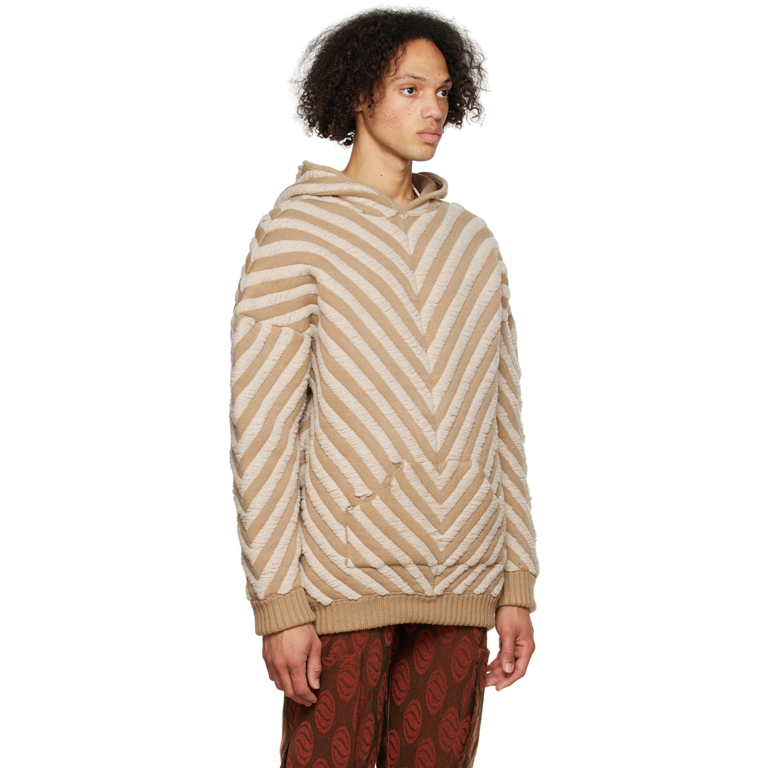  Isa Boulder Ssense Exclusive Beige Arrow Hoodie 