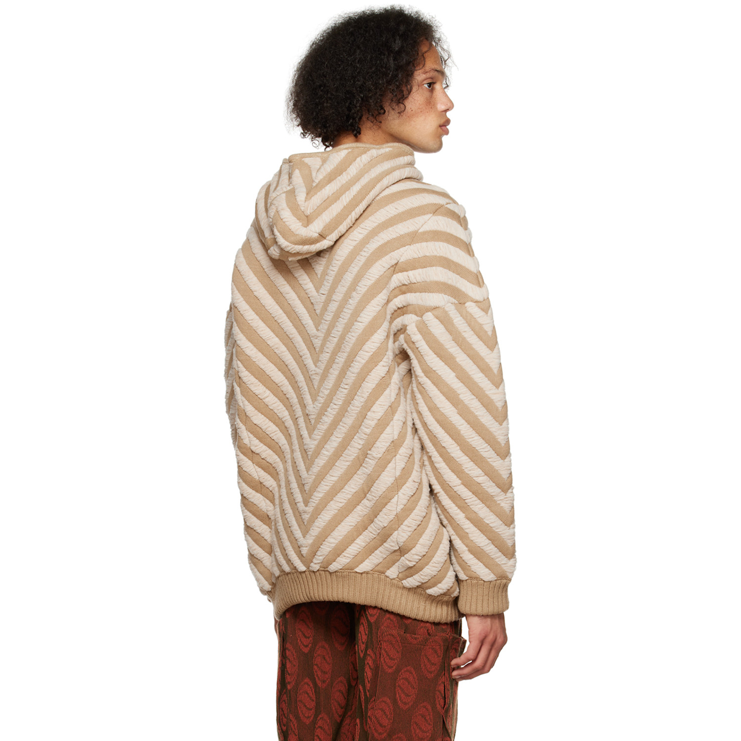  Isa Boulder Ssense Exclusive Beige Arrow Hoodie 