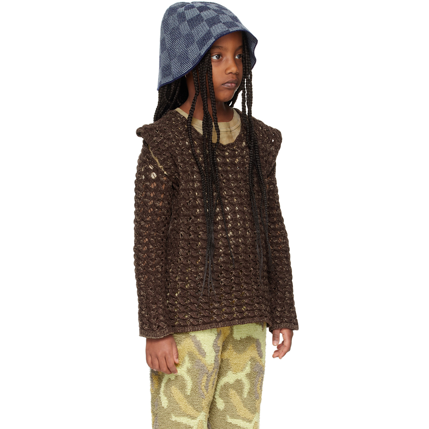  Isa Boulder Ssense Exclusive Kids Brown Vest 