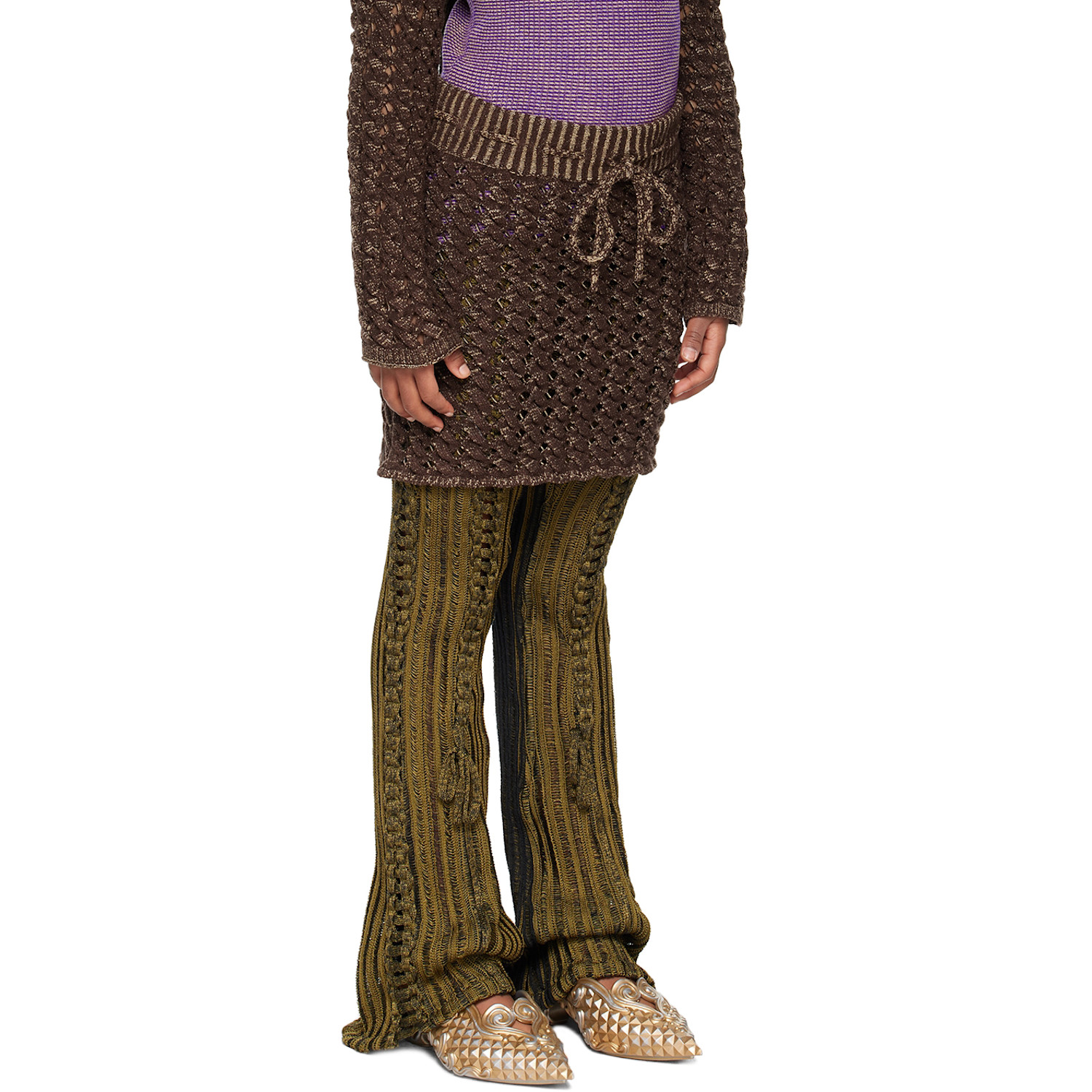  Isa Boulder Ssense Exclusive Kids Brown Skirt 