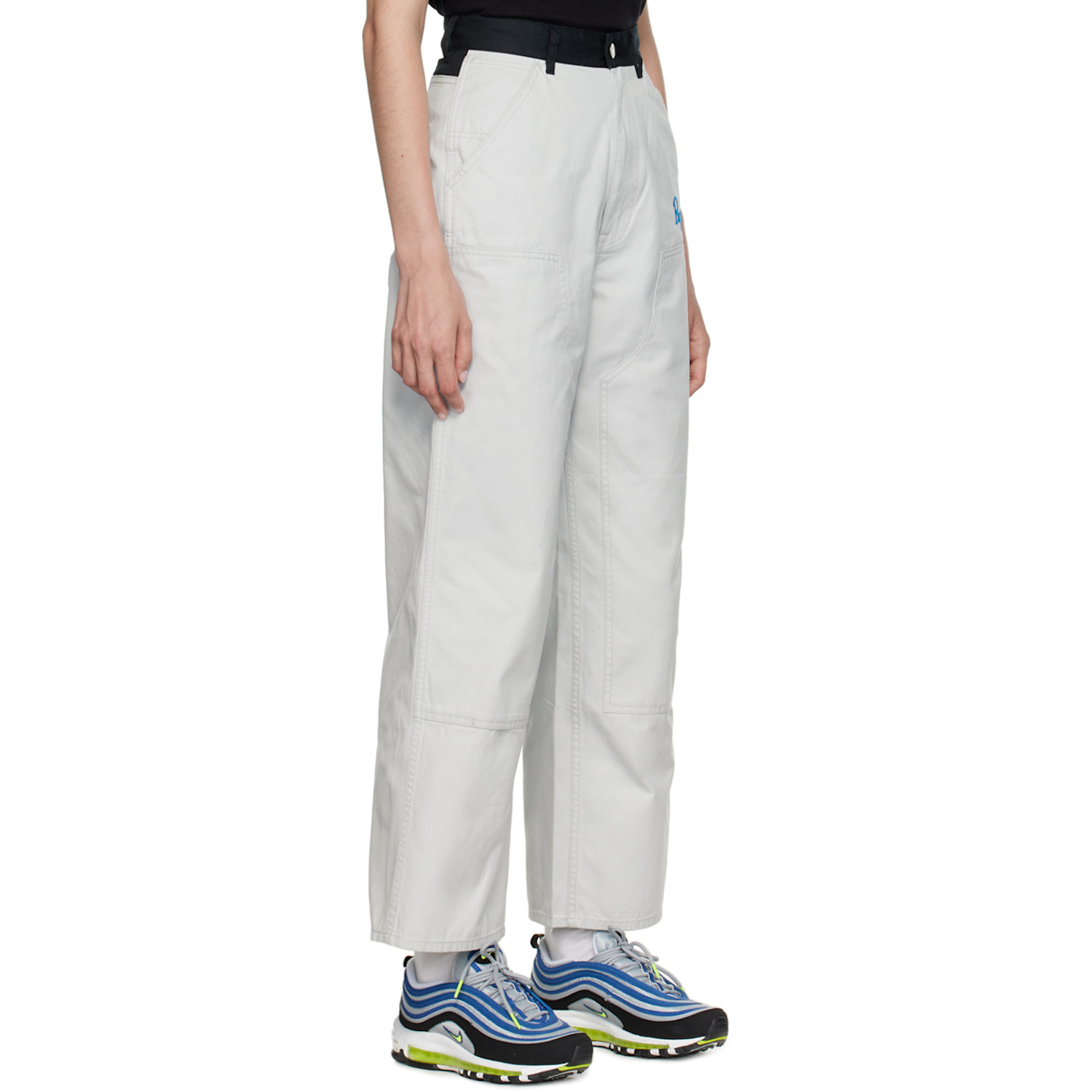  Bape Gray Painter Trousers 