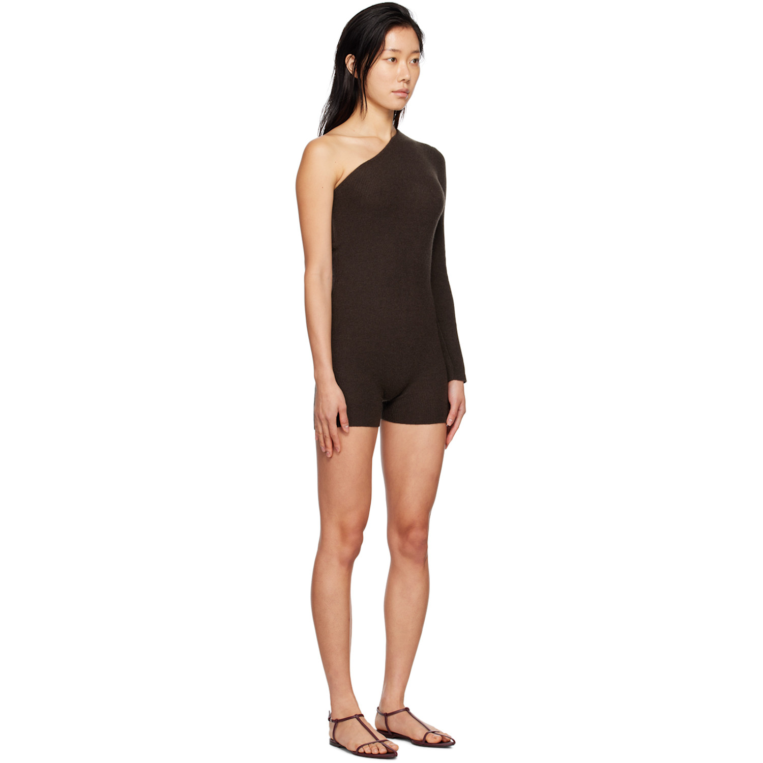  Lisa Yang Brown Aiya Jumpsuit 