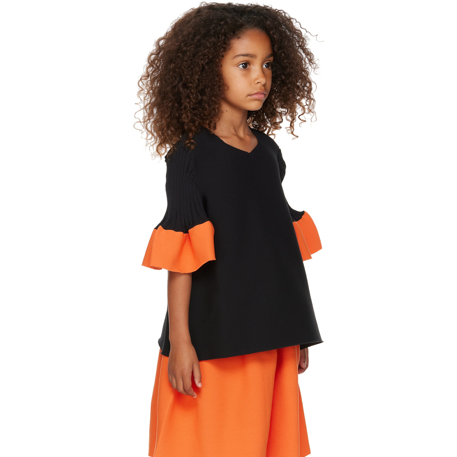  Cfcl Kids Black & Orange Pottery Kid 1 Top 