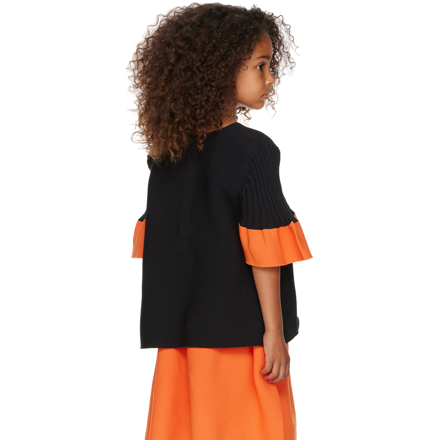  Cfcl Kids Black & Orange Pottery Kid 1 Top 