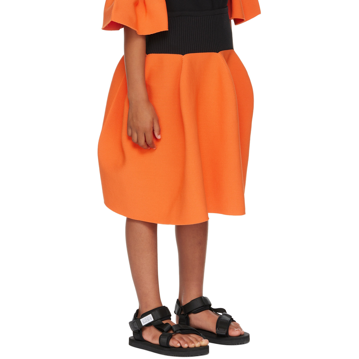  Cfcl Kids Black & Orange Pottery Kid 1 Skirt 