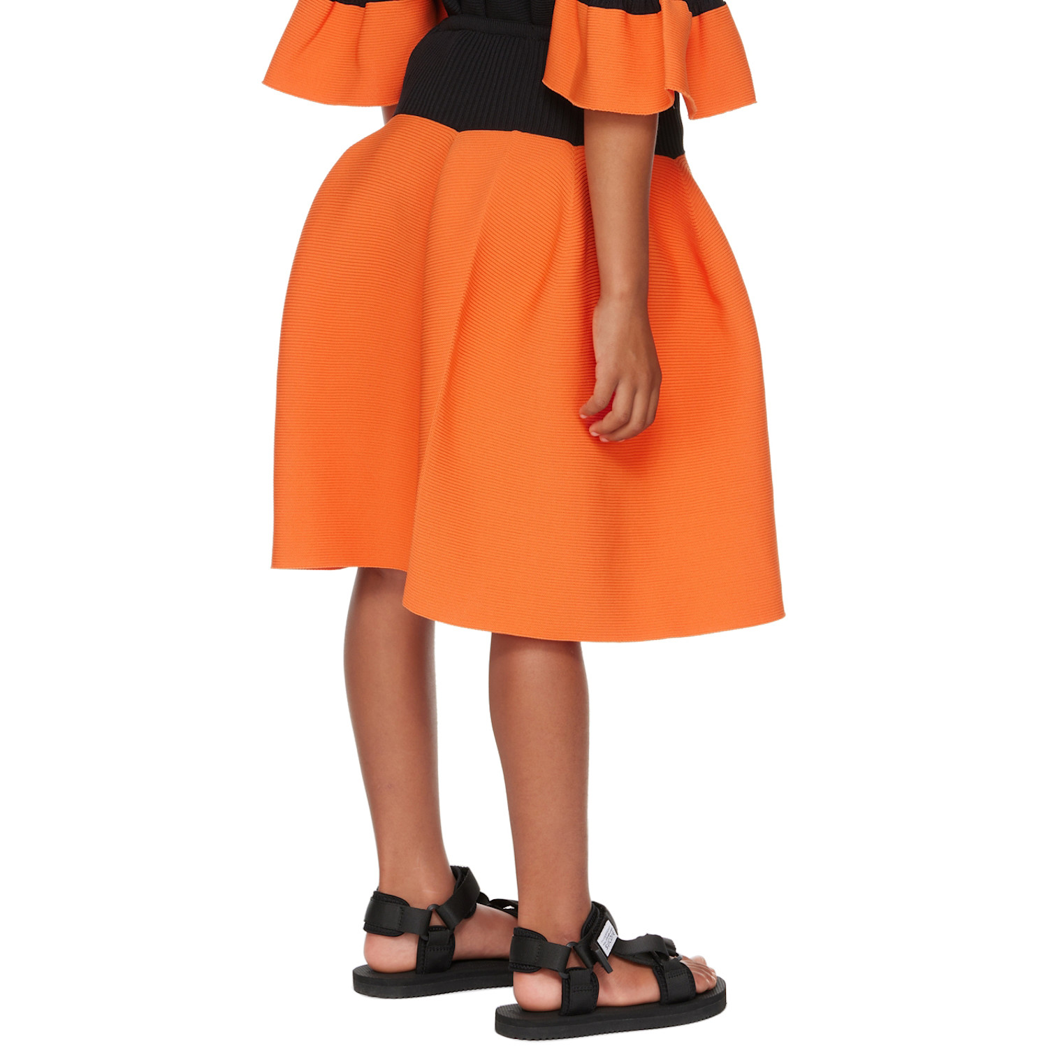  Cfcl Kids Black & Orange Pottery Kid 1 Skirt 