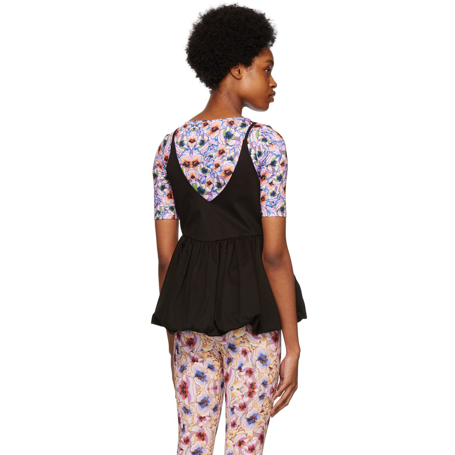  Kika Vargas Black Mirka Camisole 