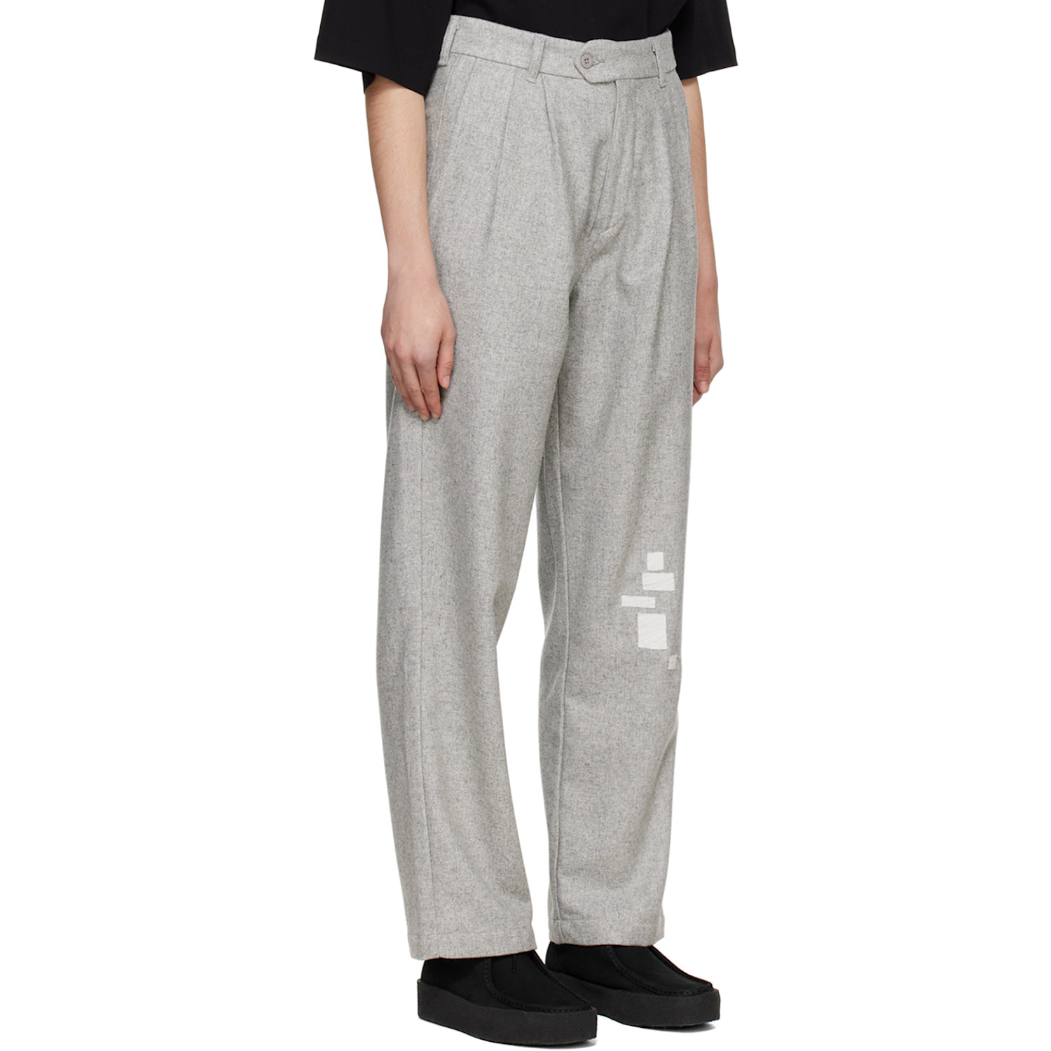  Saintwoods Gray Patch Trousers 