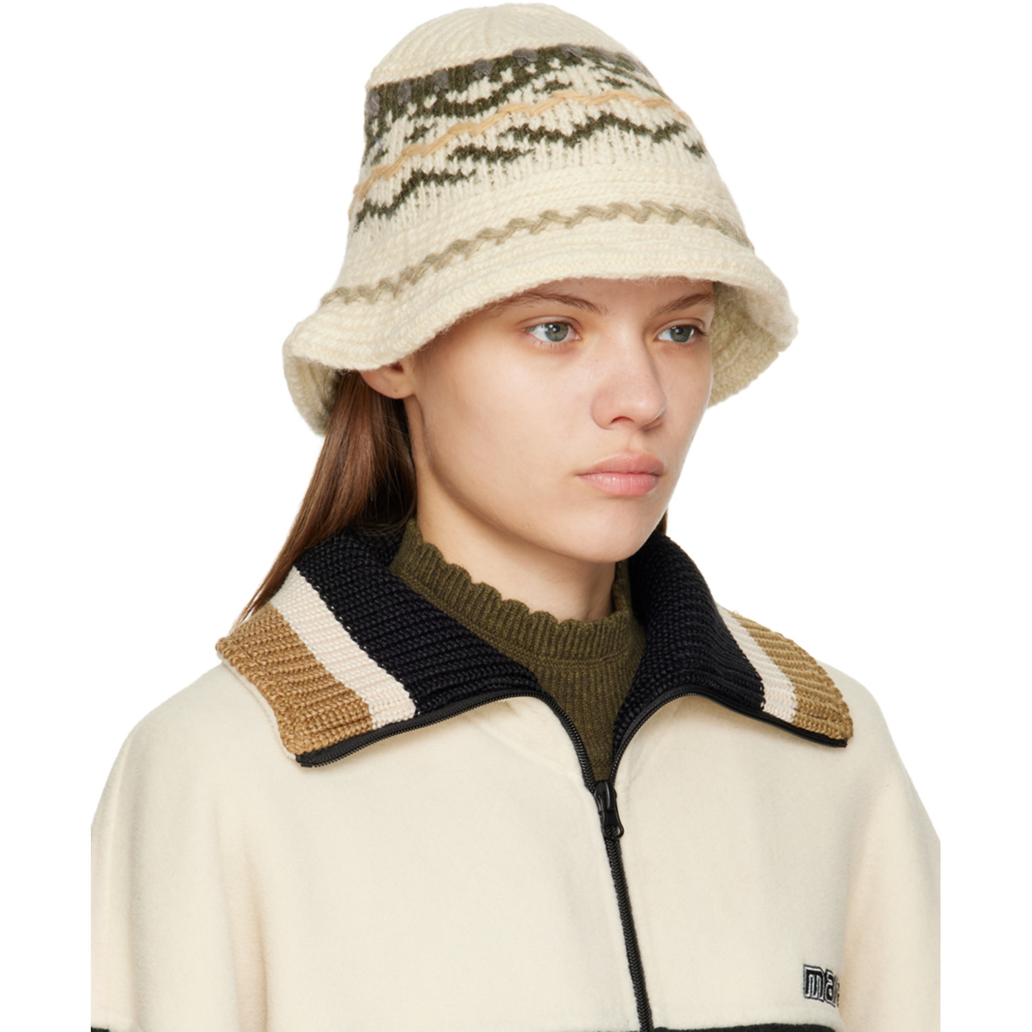  Isabel Marant Beige Galvin Hat 