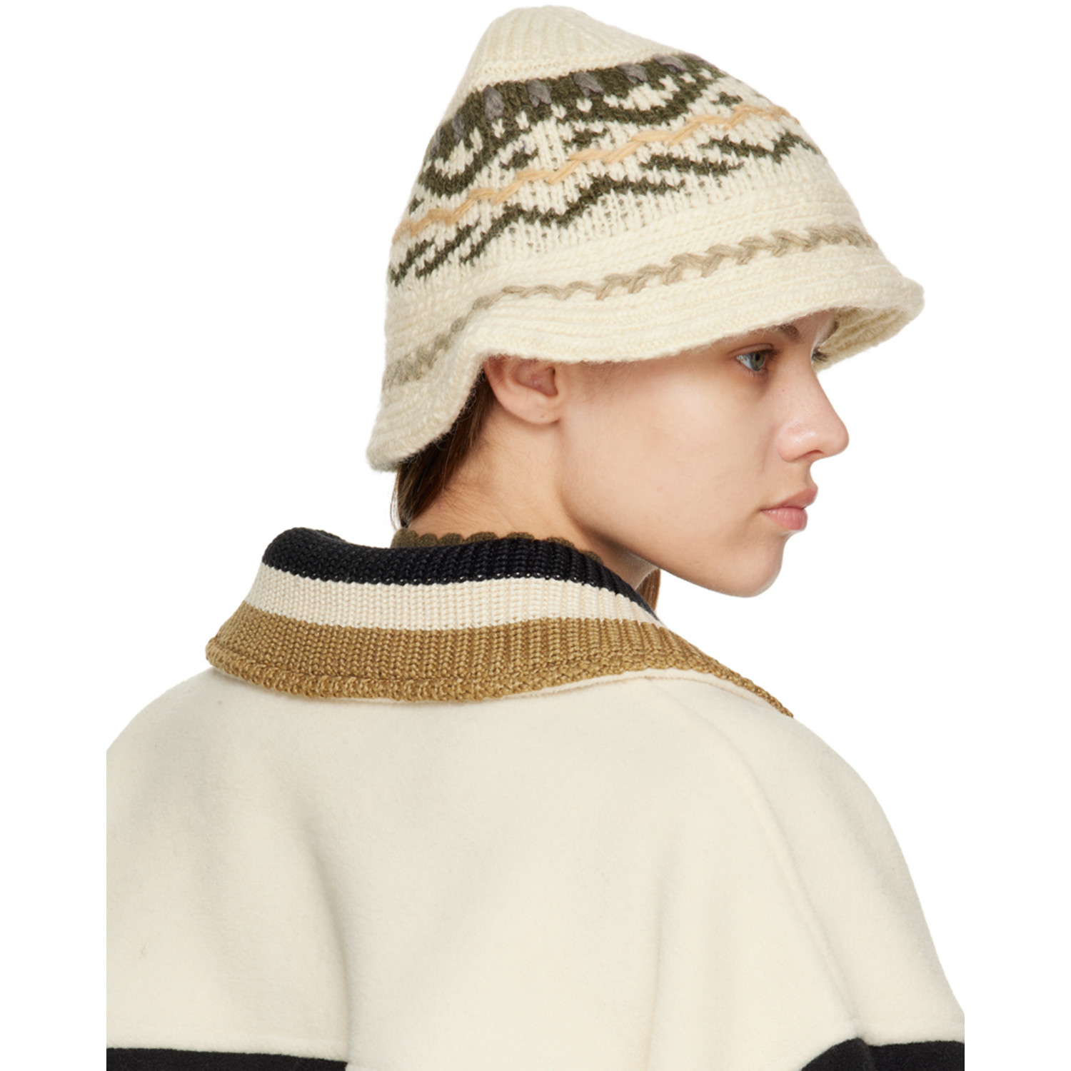  Isabel Marant Beige Galvin Hat 