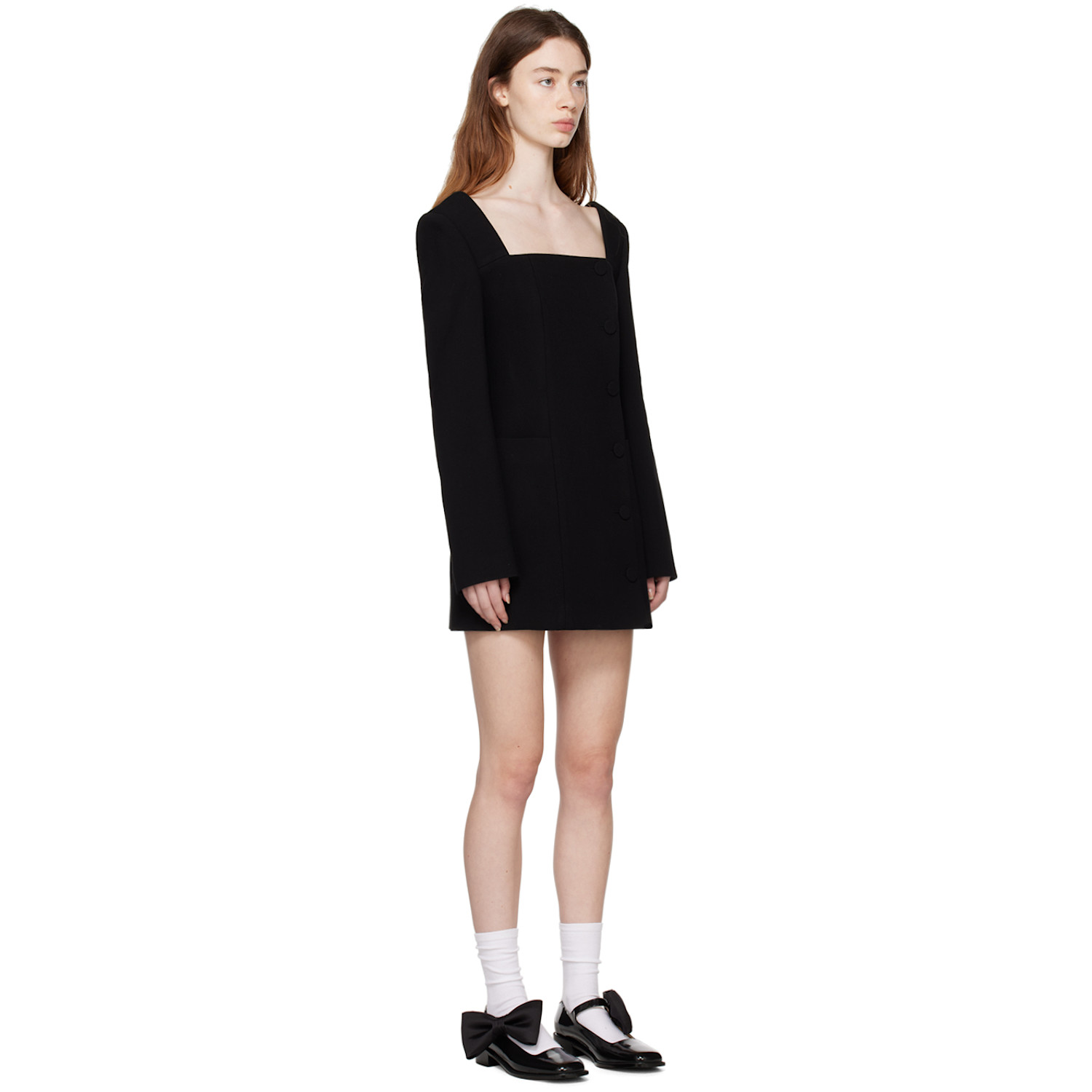  KimhĒkim Black Emma Minidress 