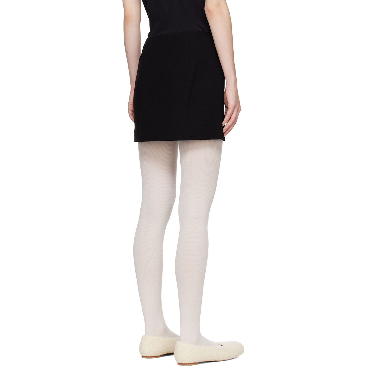  KimhĒkim Black Neo Emma Miniskirt 