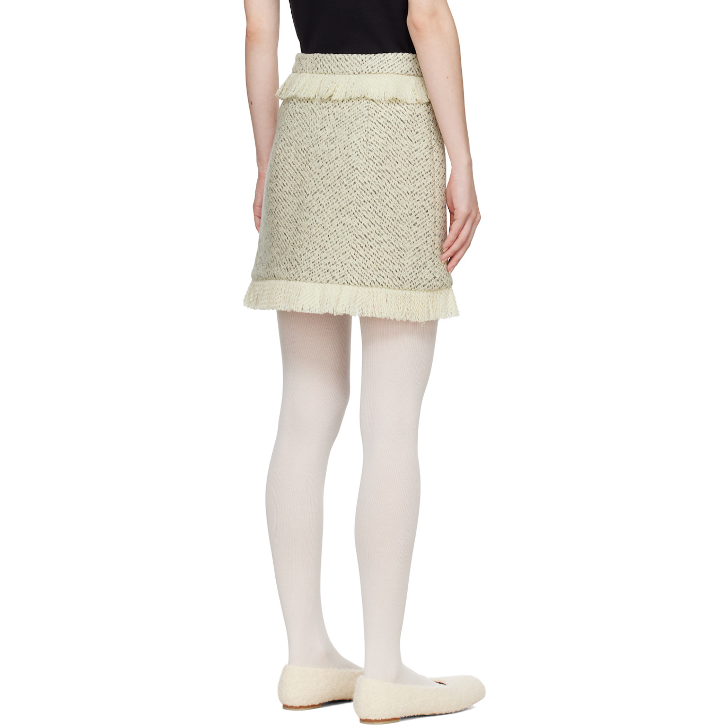  KimhĒkim Off-white Theresa Miniskirt 