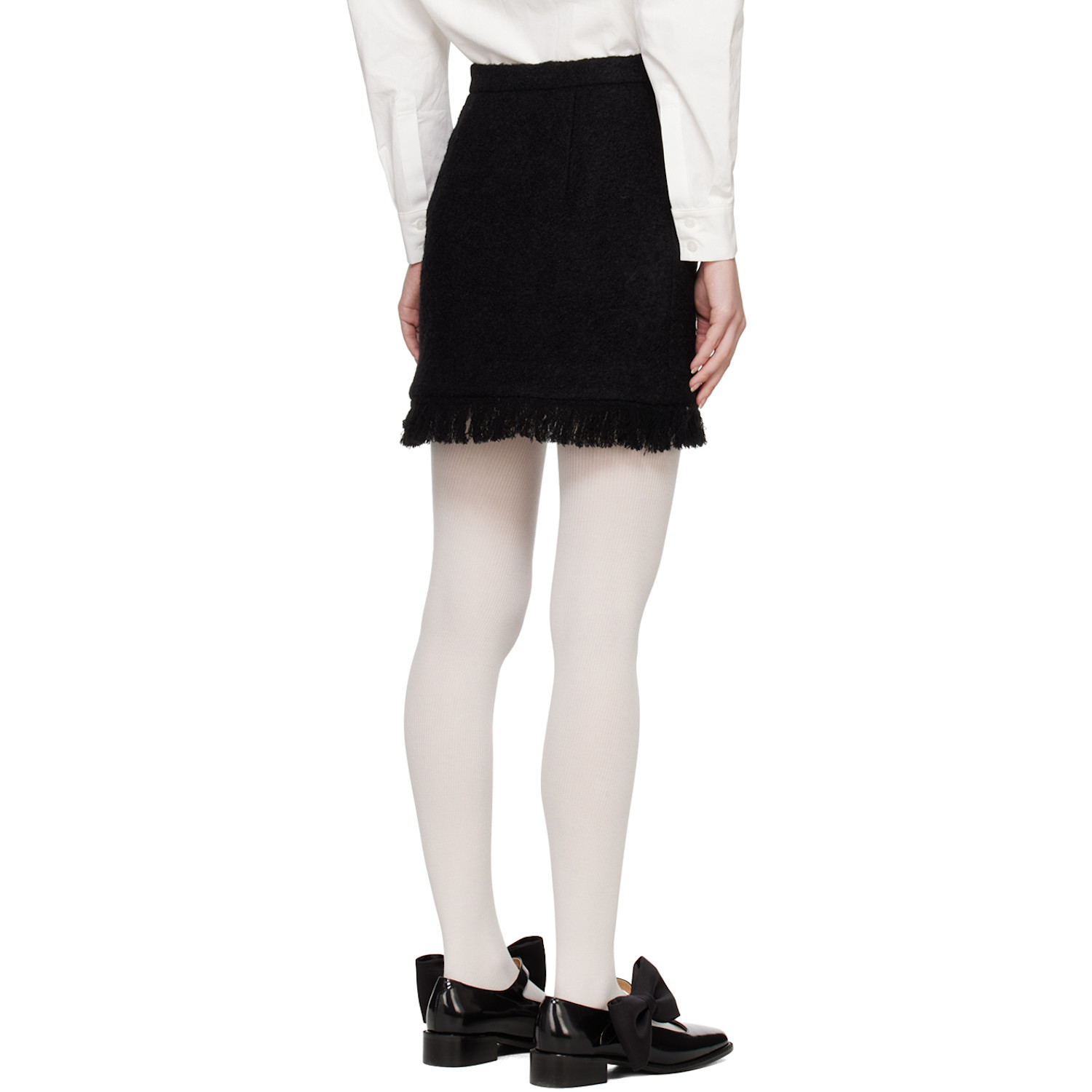  KimhĒkim Black Theresa Miniskirt 