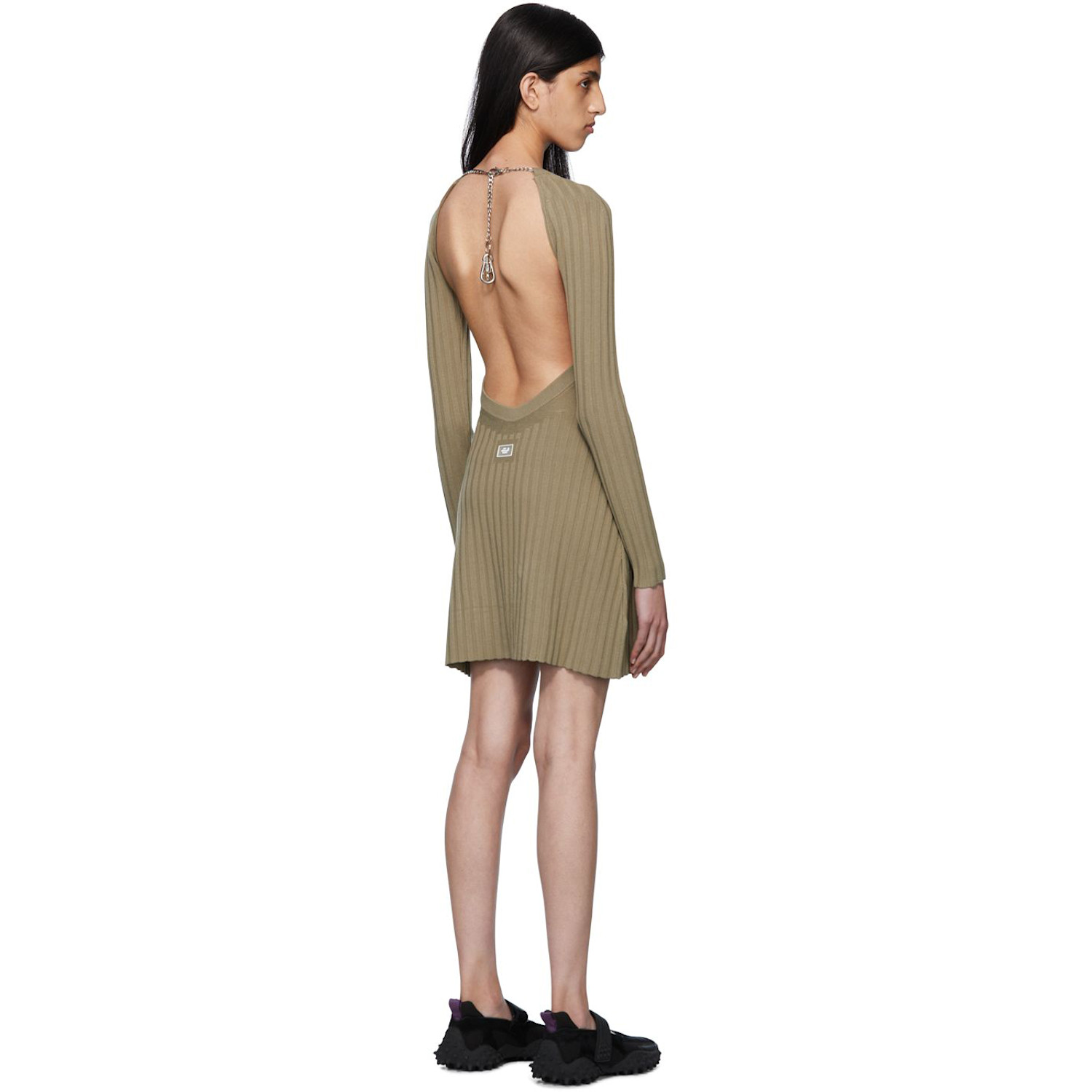  Eytys Khaki Cleo Minidress 