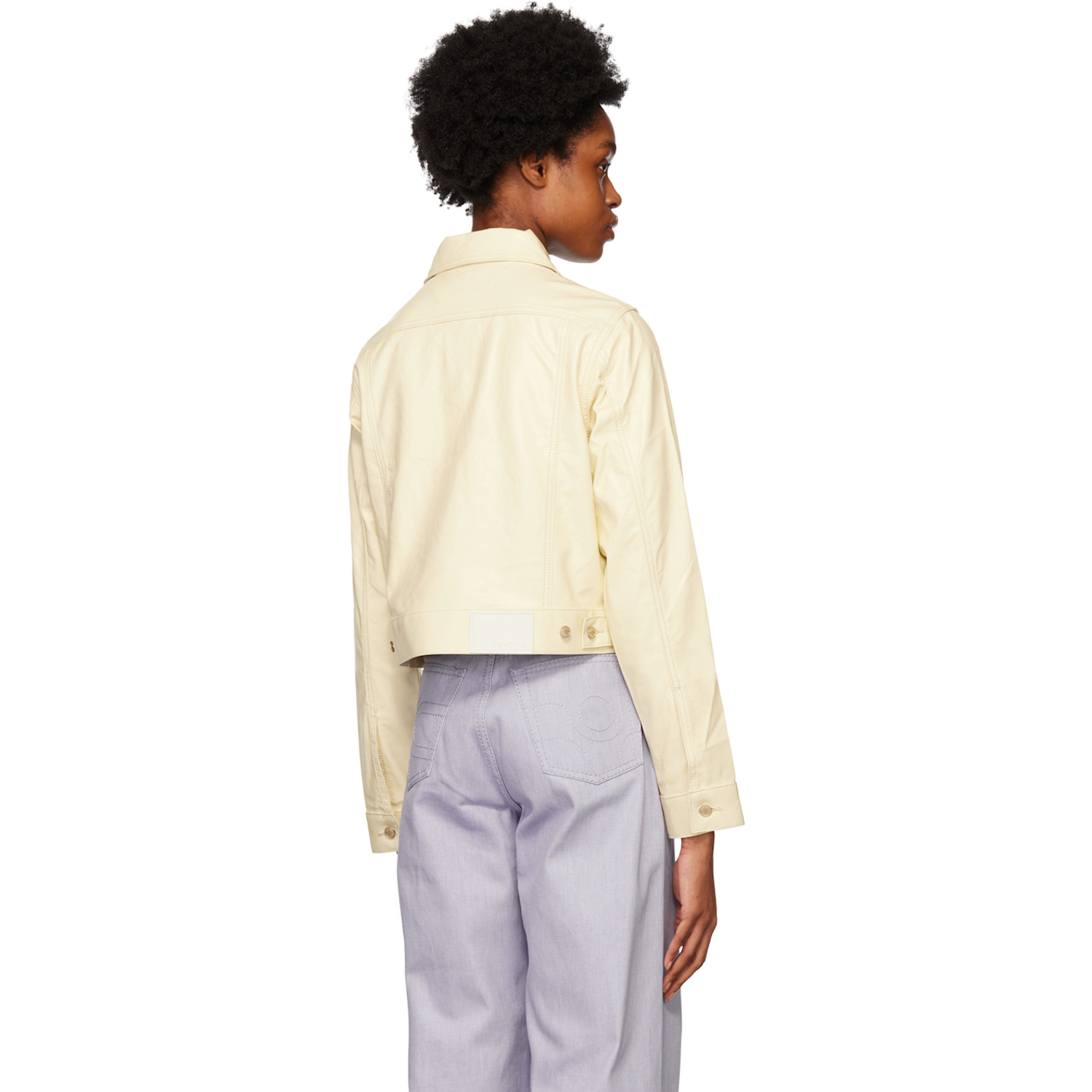  Eytys Ssense Exclusive Yellow Buck Jacket 