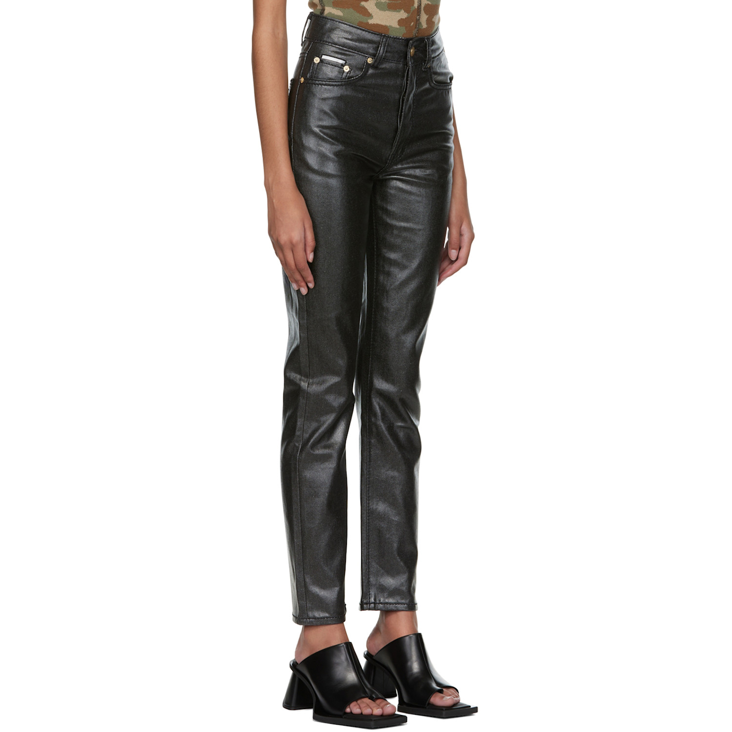  Eytys Black Solstice Trousers 