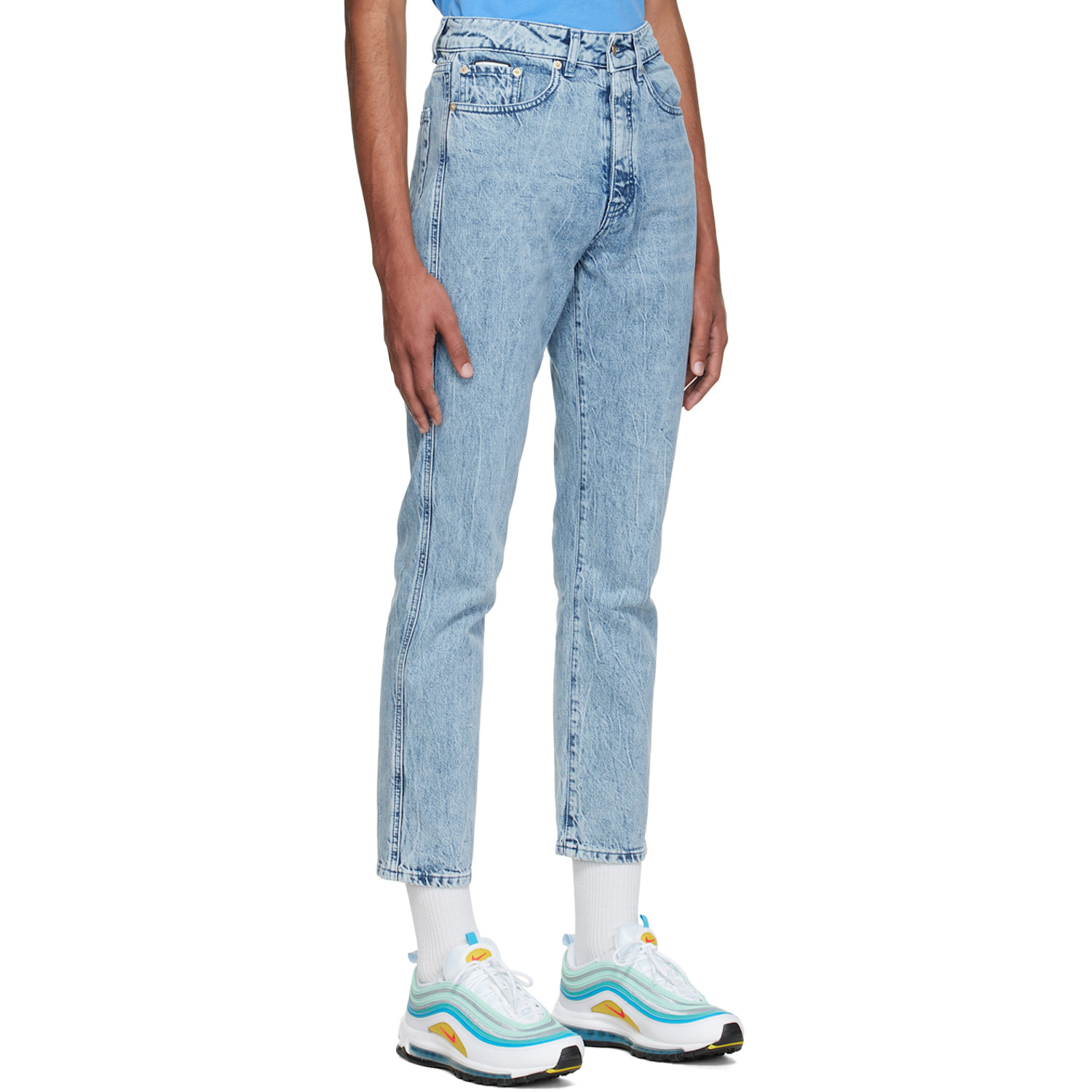  Eytys Ssense Exclusive Blue Solstice Slim Jeans 